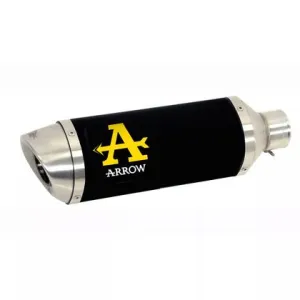 71813AON  Arrow Thunder Exhaust, Aluminum Dark for KTM RC 125 / Duke 390 / RC390 2013-2016