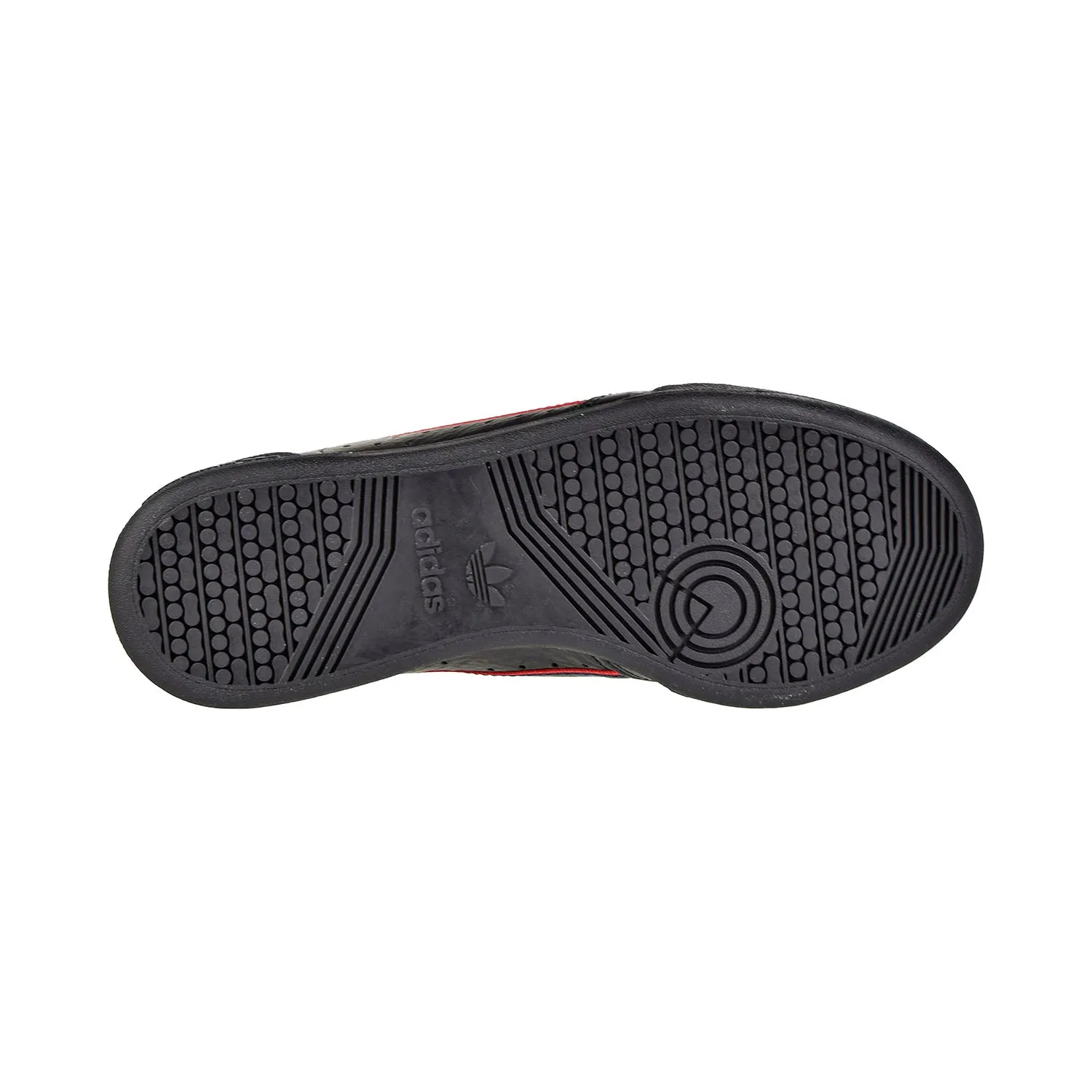 Adidas Continental 80 Men's Shoes Core Black/Scarlet