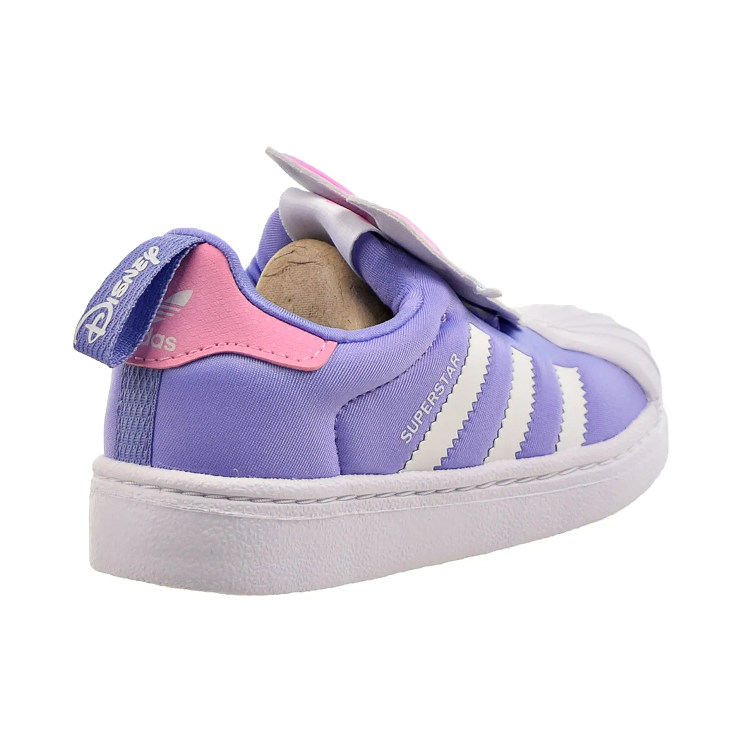 Adidas Disney Superstar 360 "Daisy Duck" Little Kids' Shoes Cloud White-Purple
