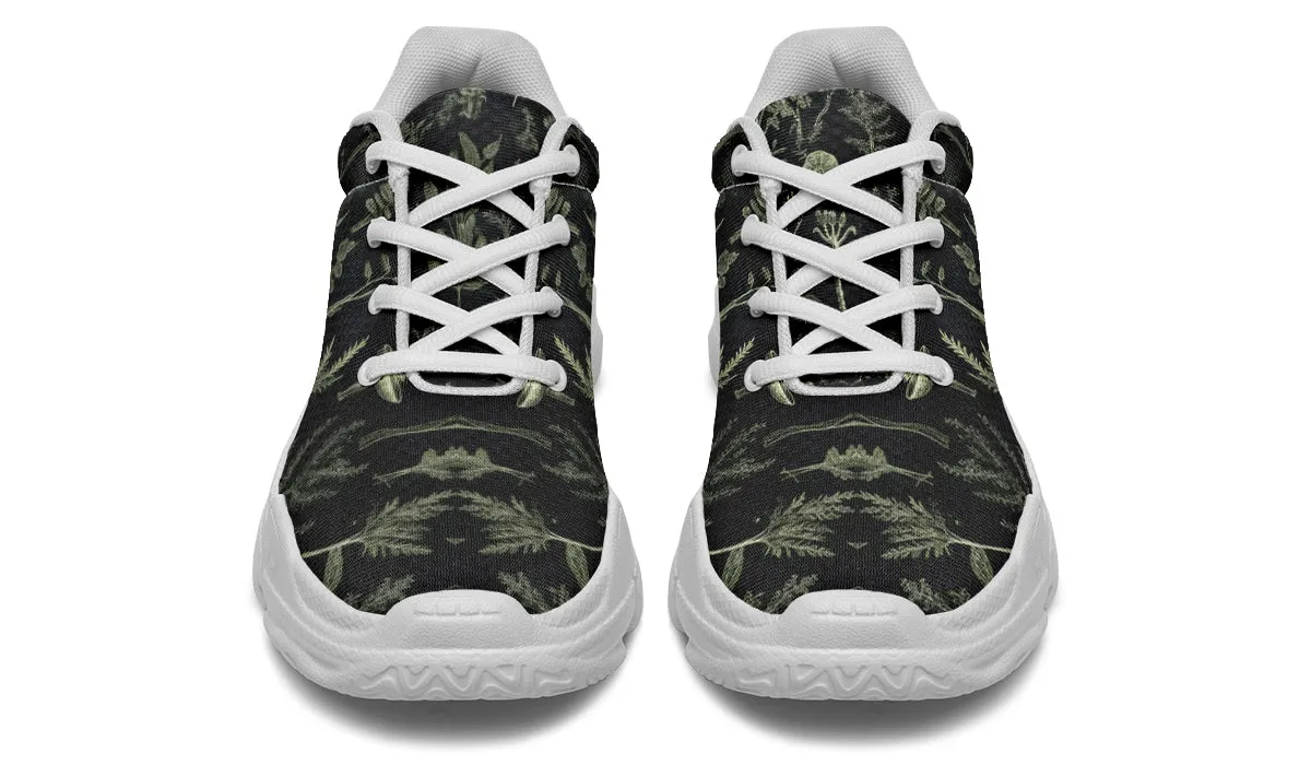 Autumn Memoir Chunky Sneakers - Light Breathable and Comfortable Sports Shoes with Platform Soles