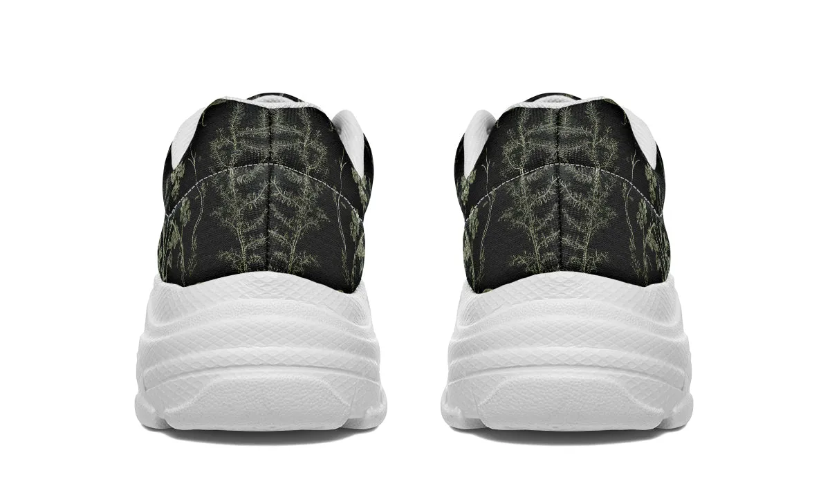 Autumn Memoir Chunky Sneakers - Light Breathable and Comfortable Sports Shoes with Platform Soles