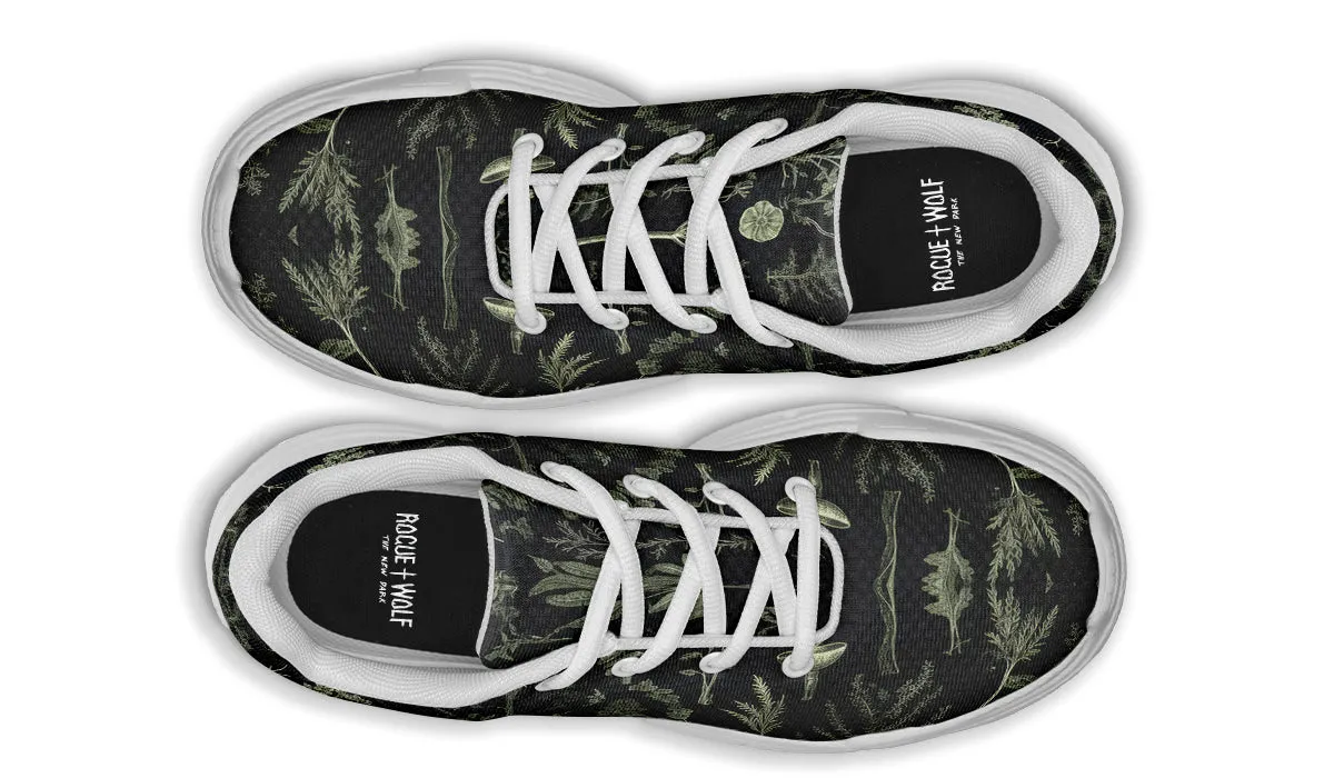 Autumn Memoir Chunky Sneakers - Light Breathable and Comfortable Sports Shoes with Platform Soles