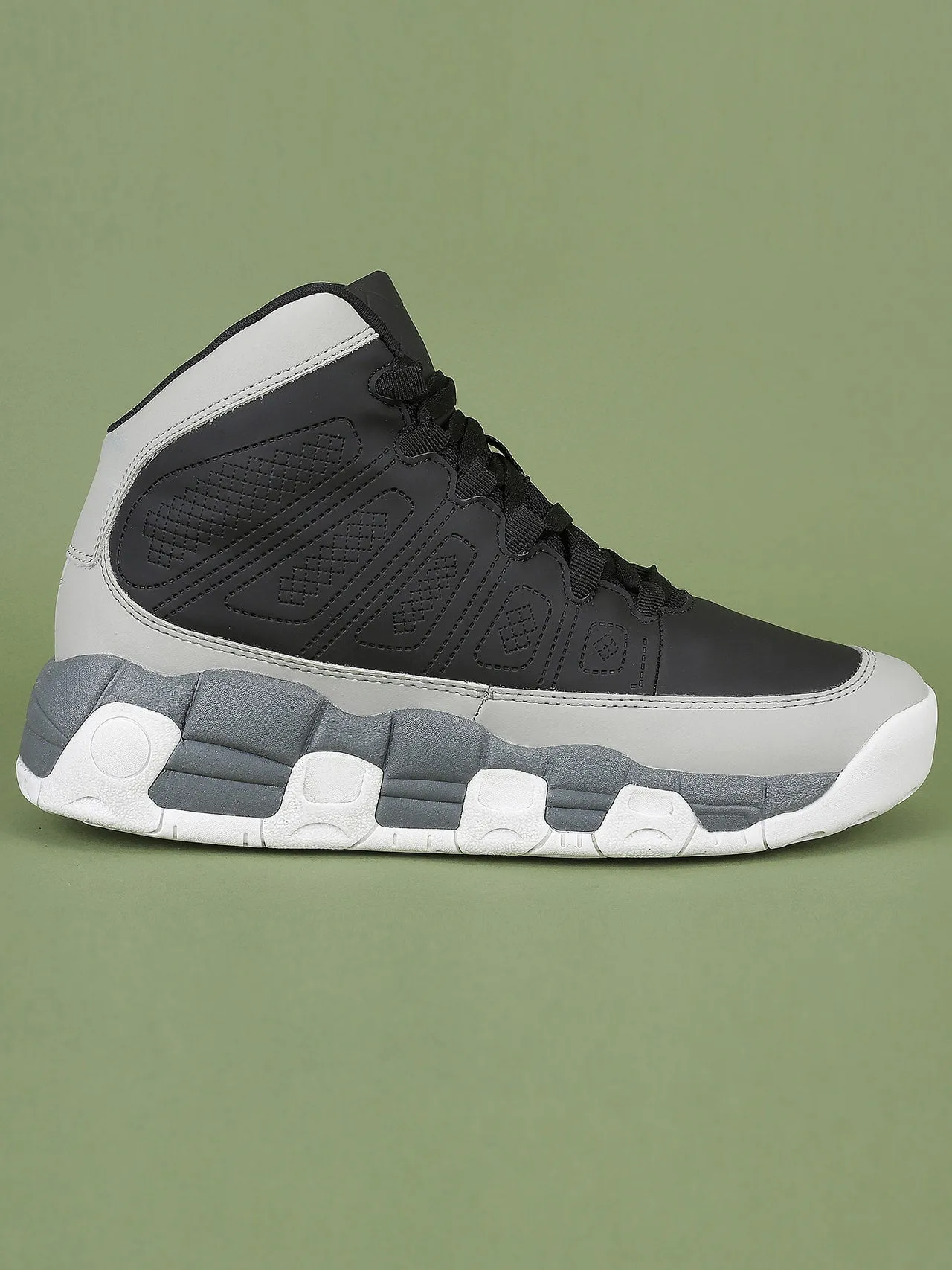 Avant Men's Regal Sneaker Shoes - Grey/Black