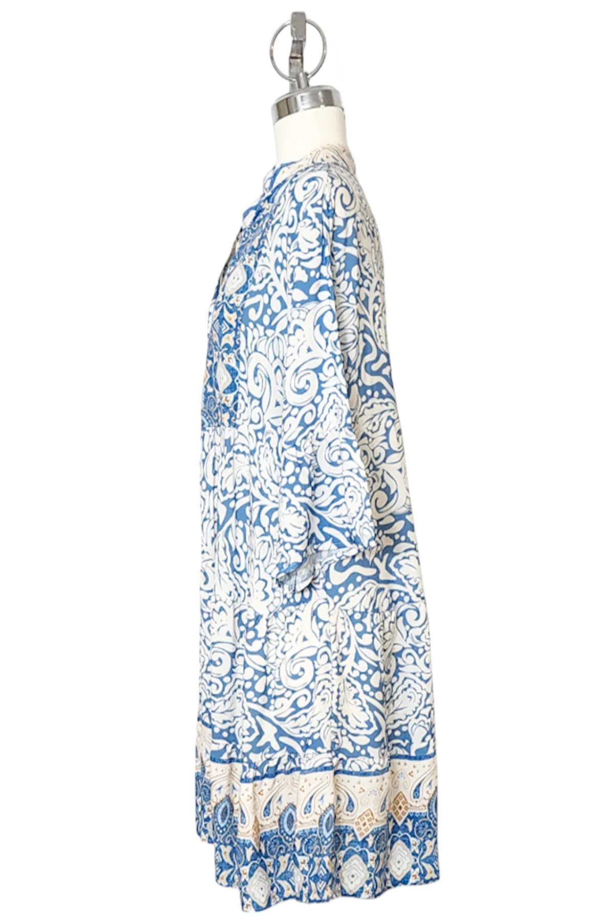 Babydoll dress with ruffle Sleeve
