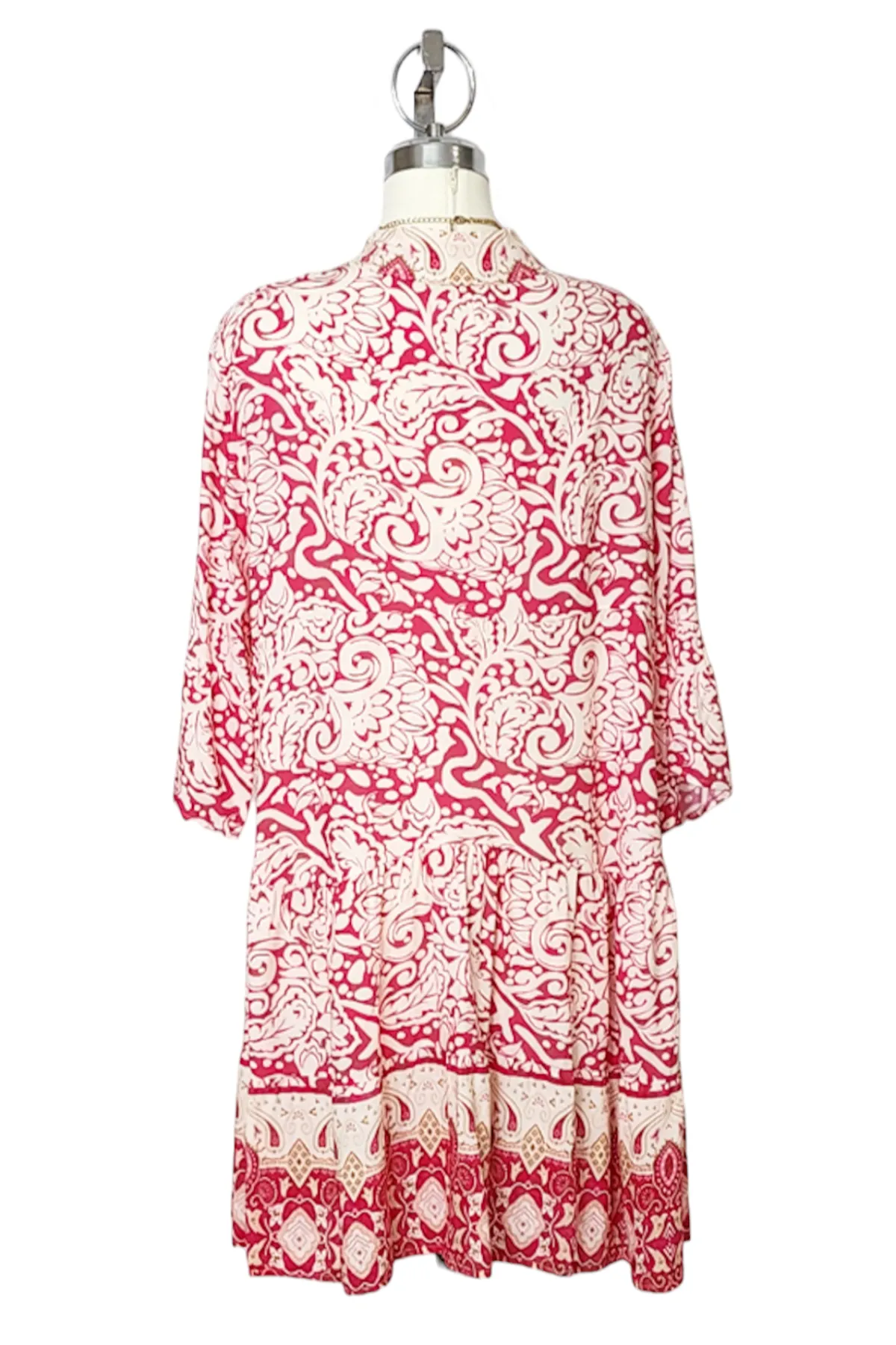 Babydoll dress with ruffle Sleeve
