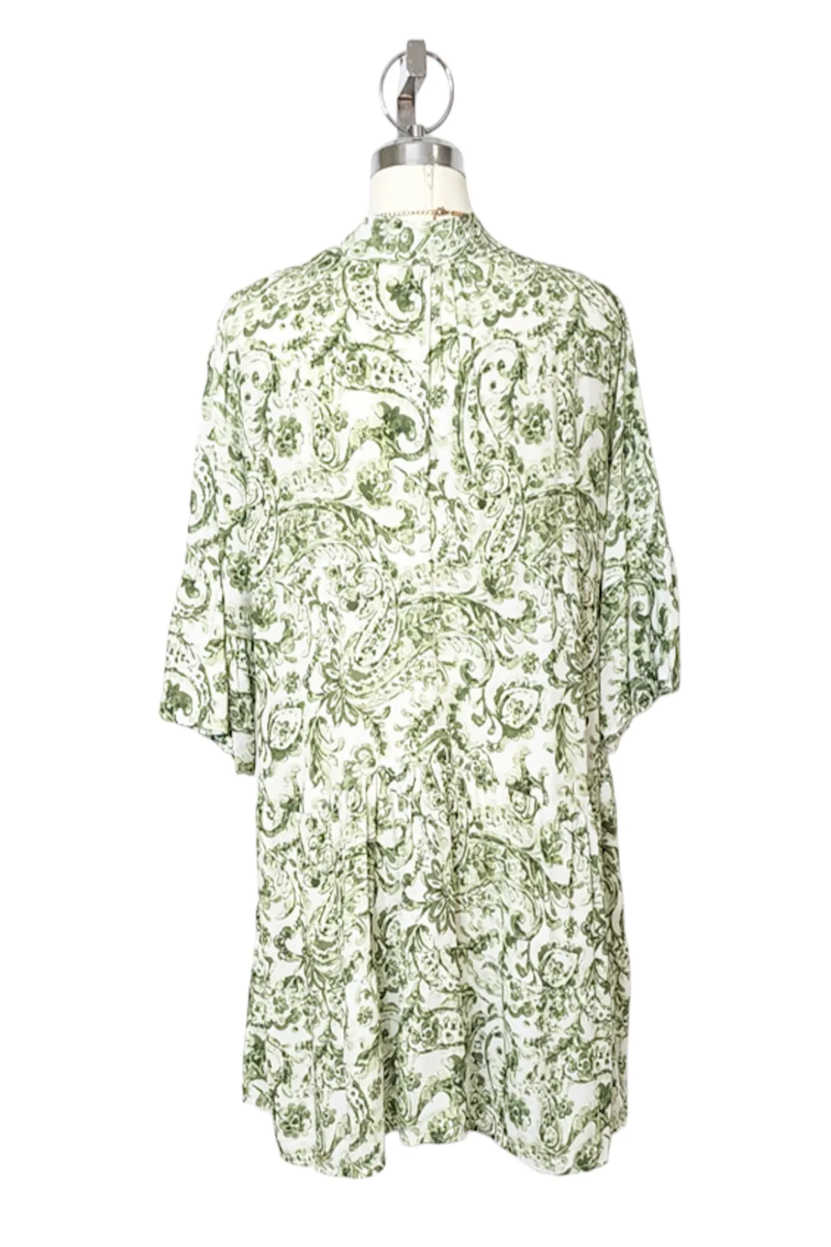Babydoll dress with ruffle Sleeve