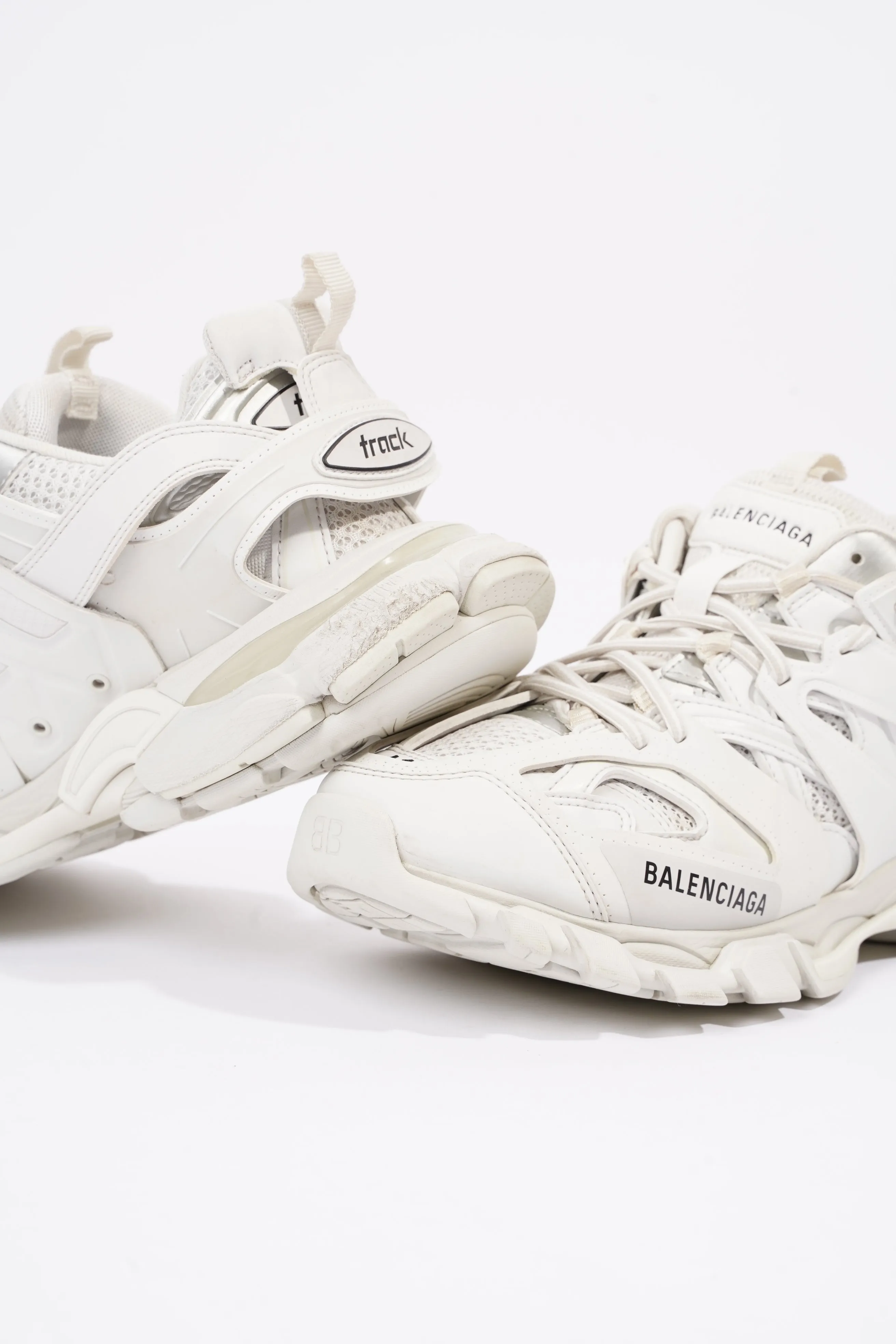 Balenciaga Mens Track White EU 41 / UK 7