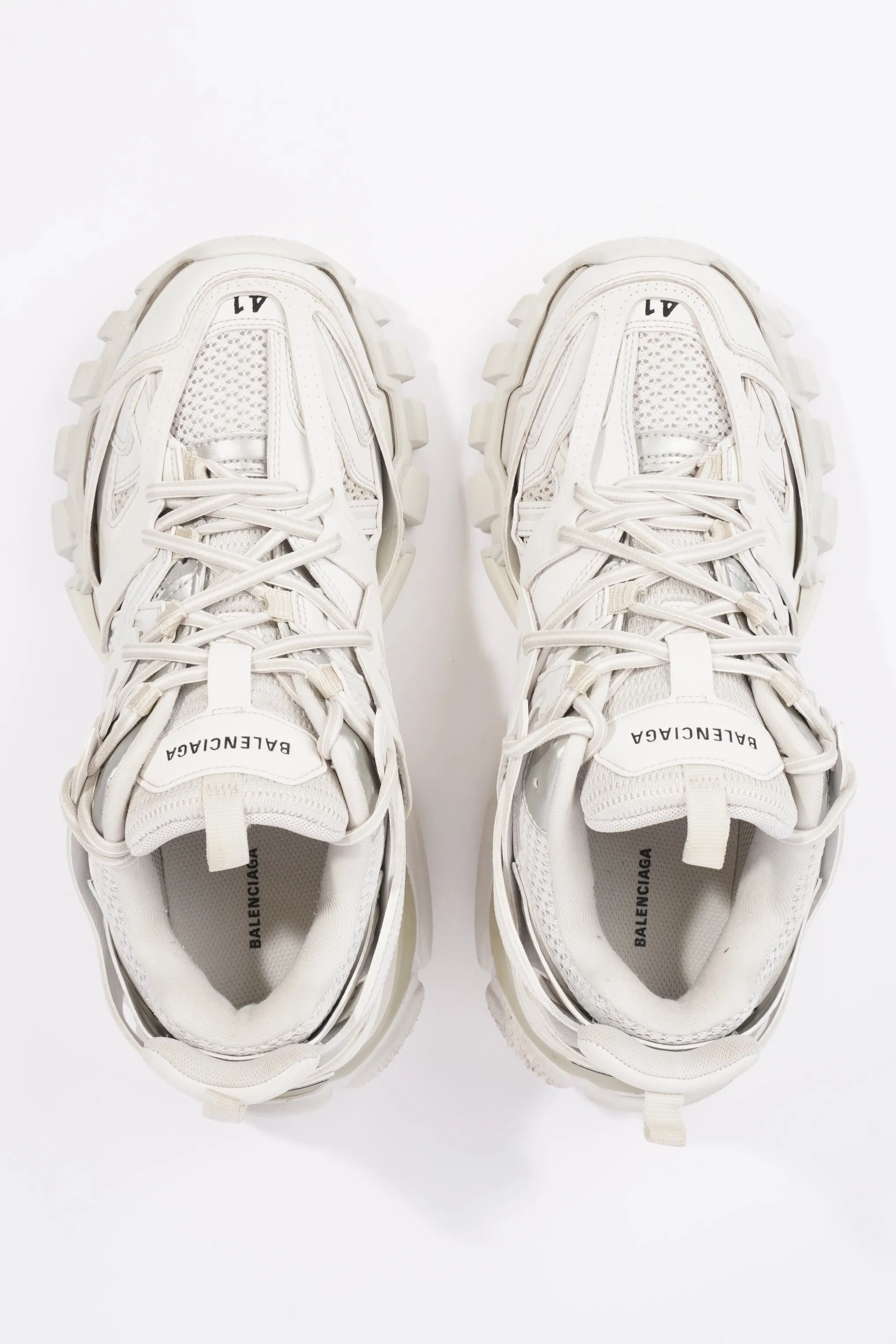 Balenciaga Mens Track White EU 41 / UK 7