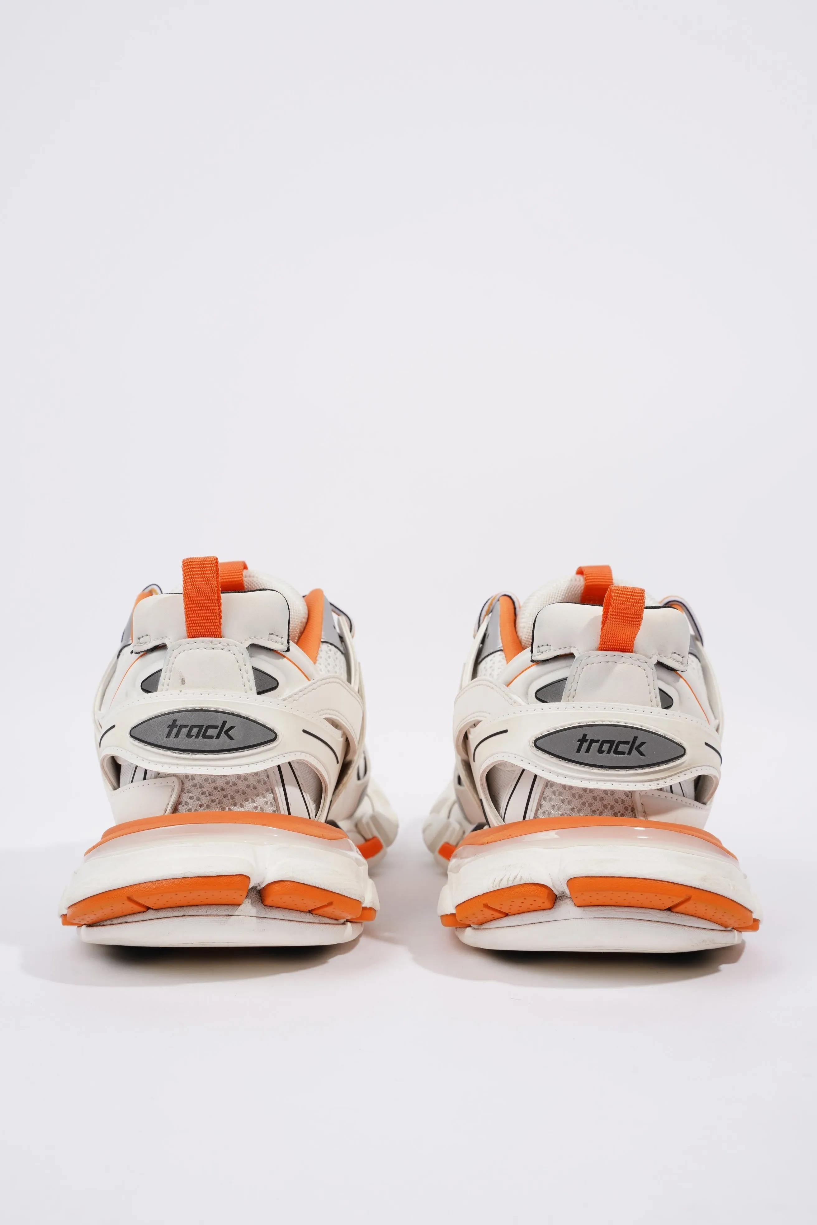 Balenciaga Mens Track White / Orange EU 43 / UK 9
