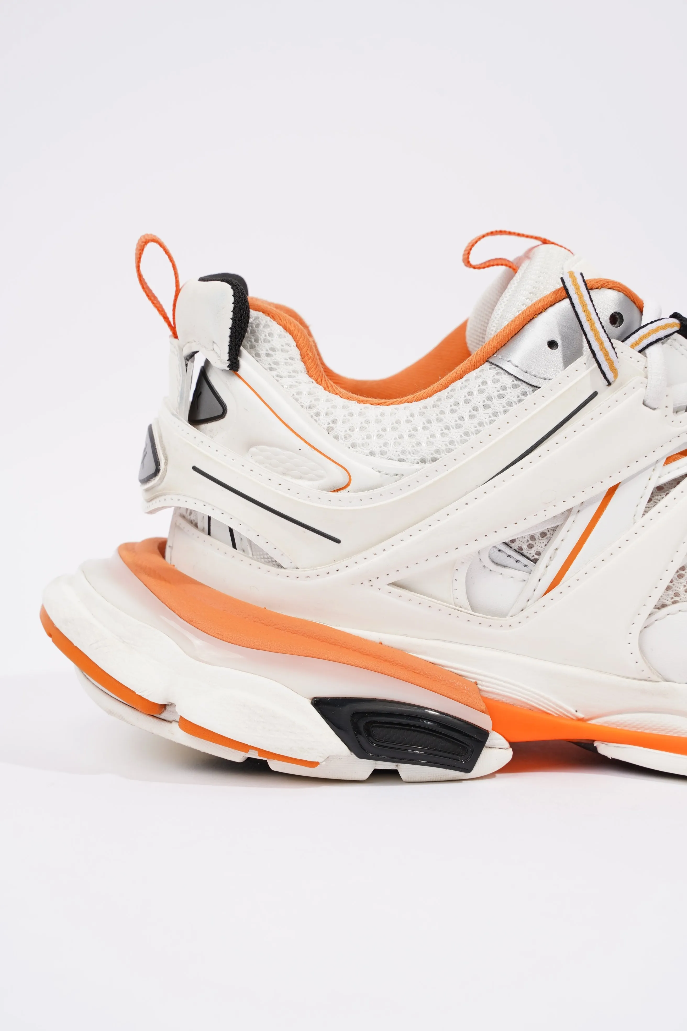 Balenciaga Mens Track White / Orange EU 43 / UK 9