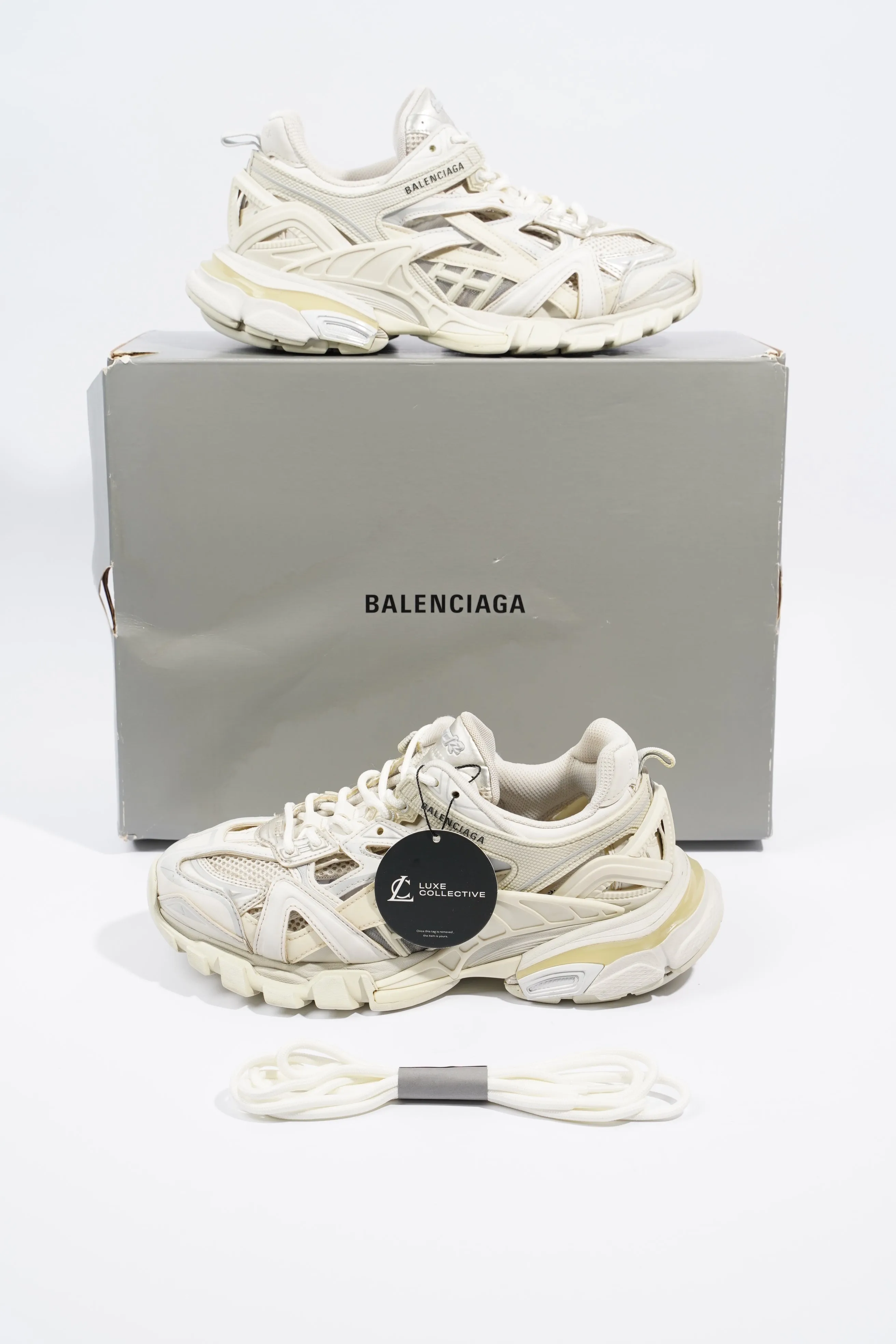 Balenciaga Track 2 White Mesh EU 38 UK 5