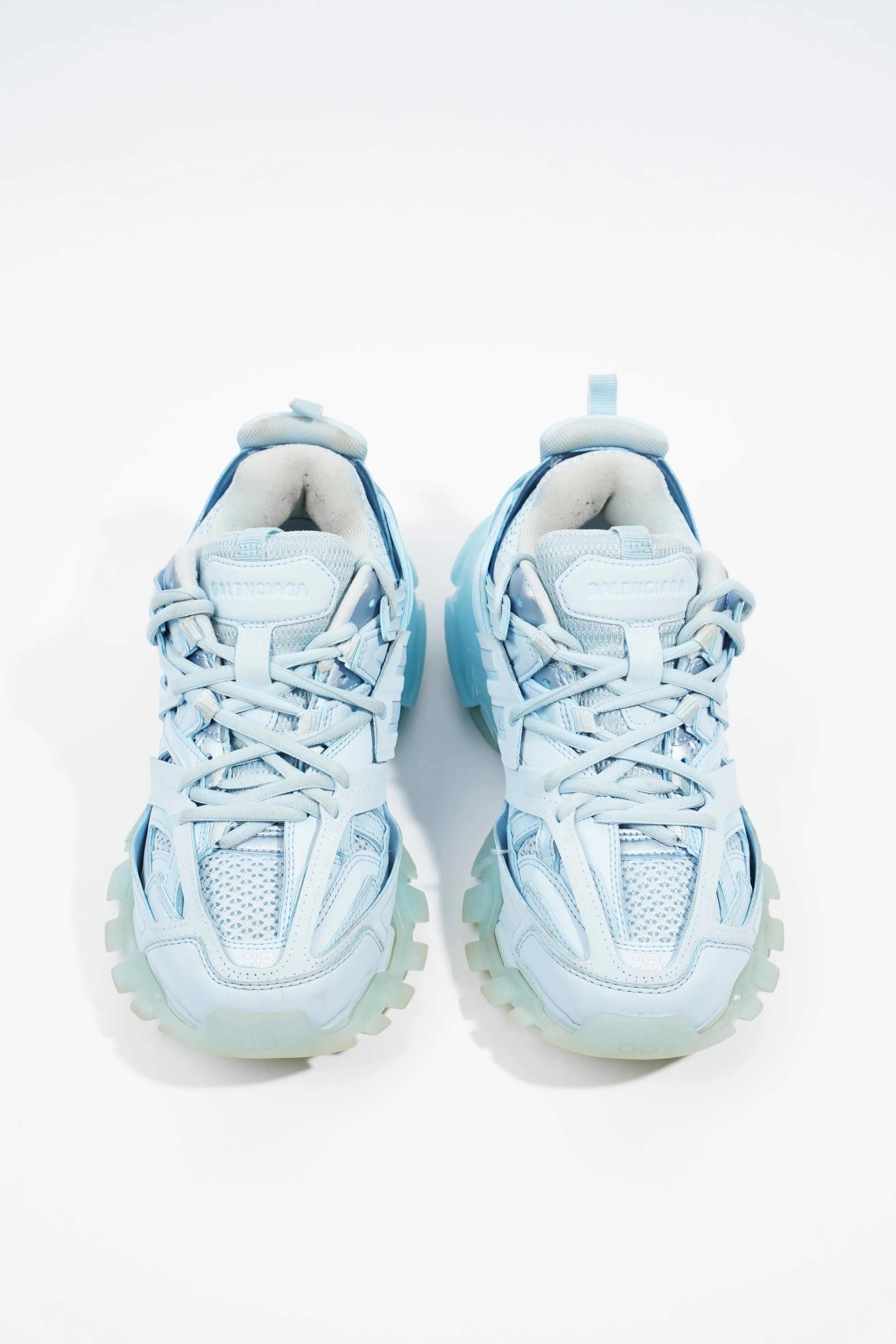 Balenciaga Track Baby Blue Clear Sole Mesh EU 38 UK 5