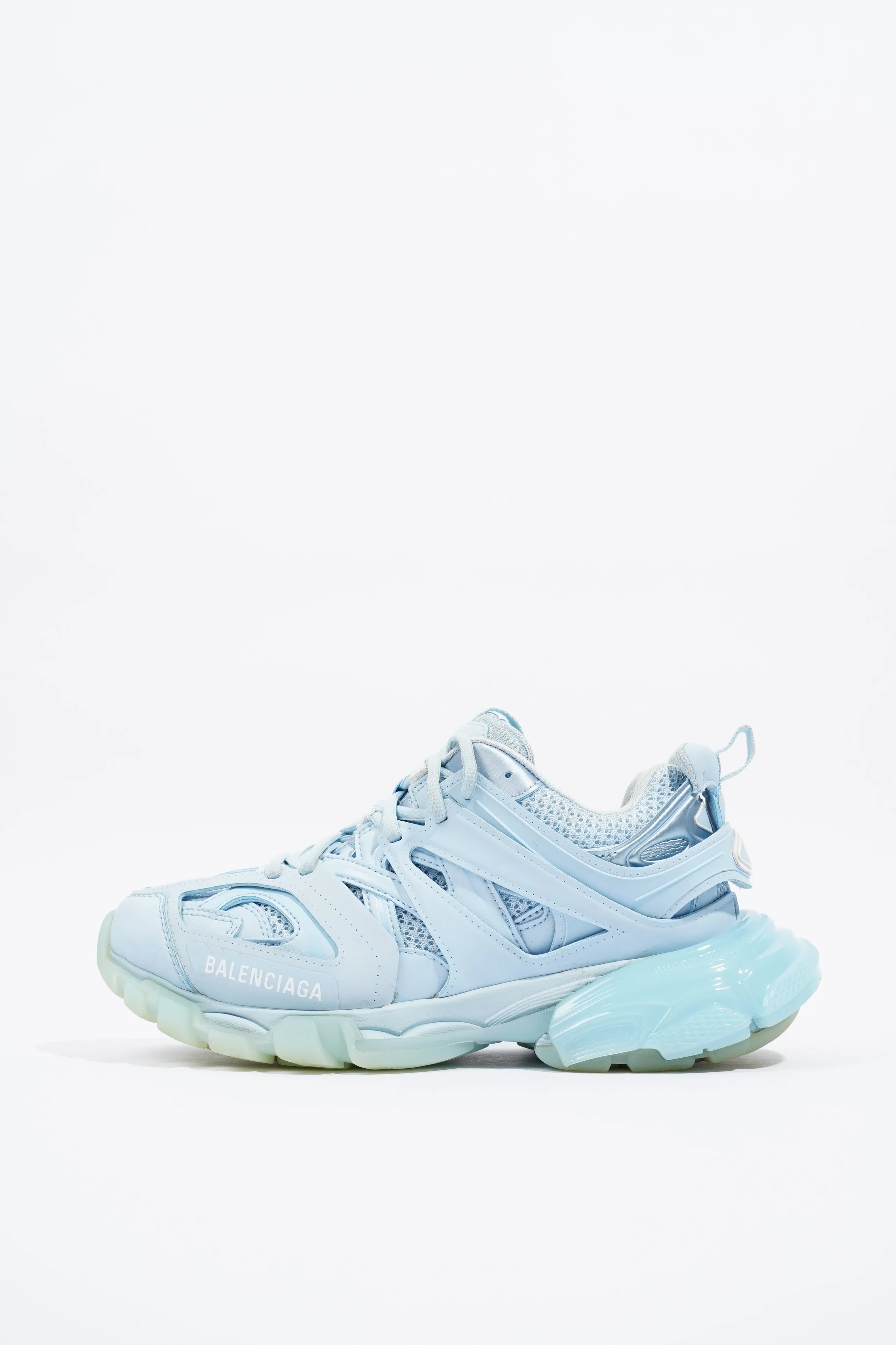 Balenciaga Track Baby Blue Clear Sole Mesh EU 38 UK 5