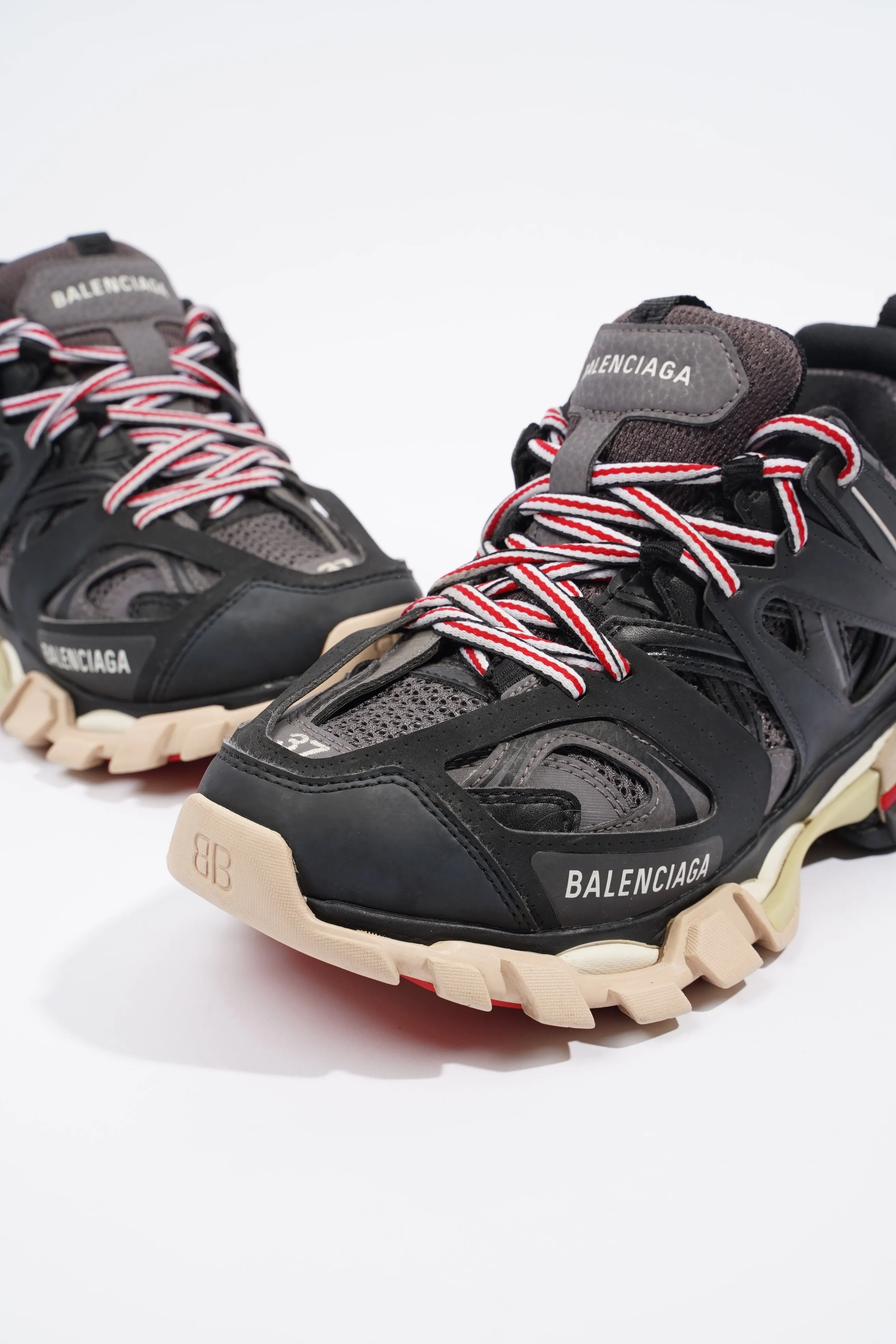 Balenciaga Track Black / Grey / Red EU 37 / UK 4
