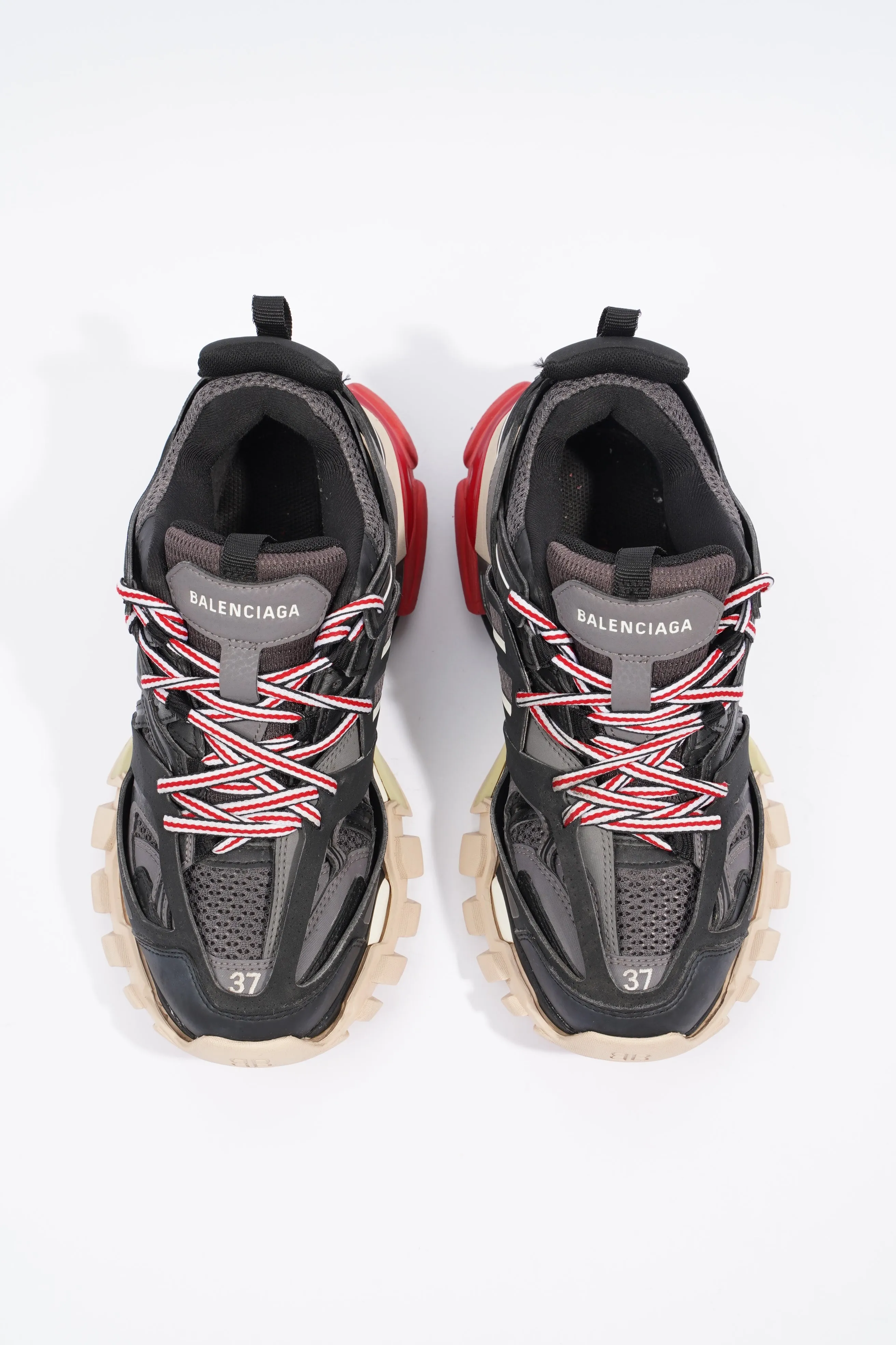 Balenciaga Track Black / Grey / Red EU 37 / UK 4