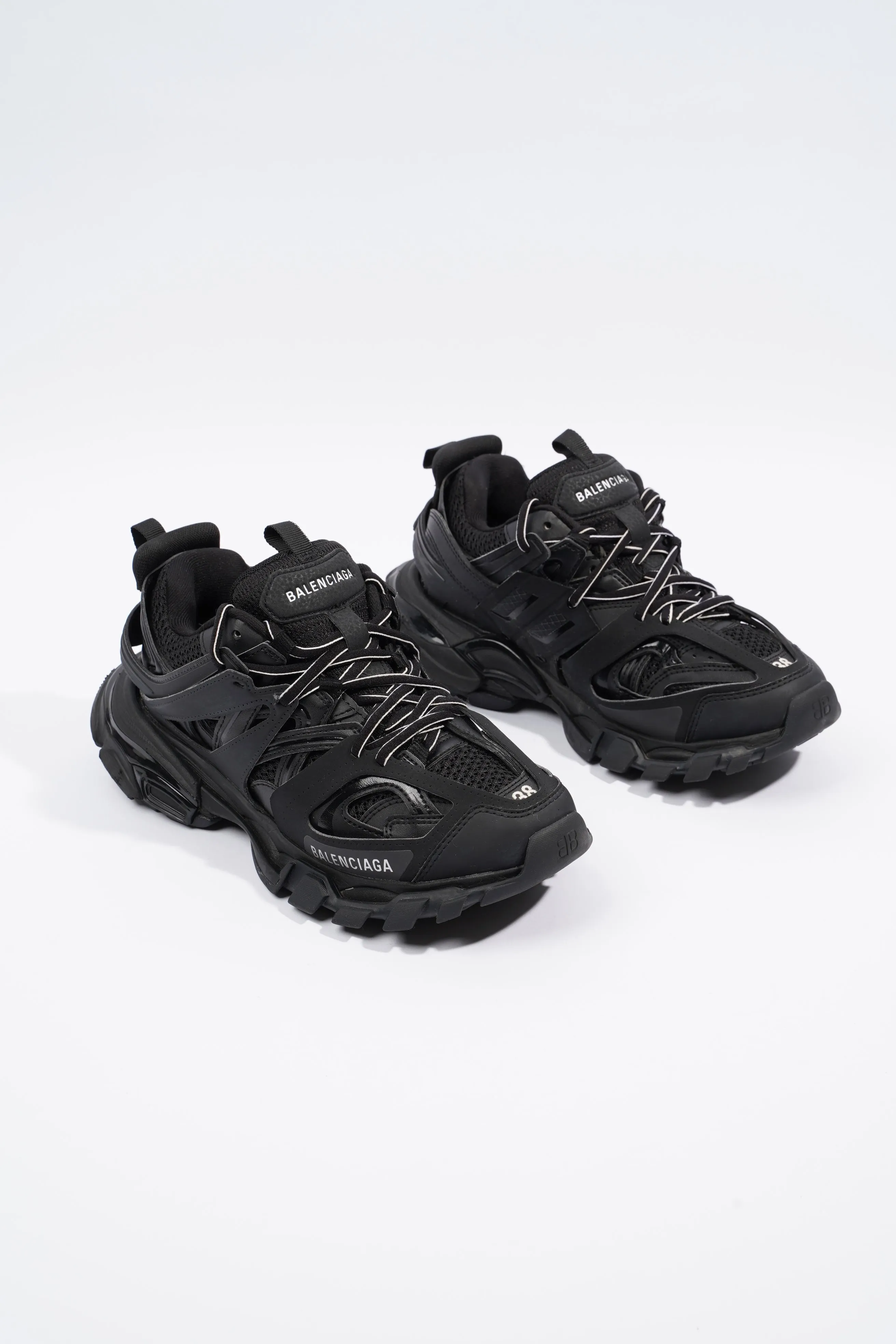 Balenciaga Track Black Mesh EU 37 UK 4