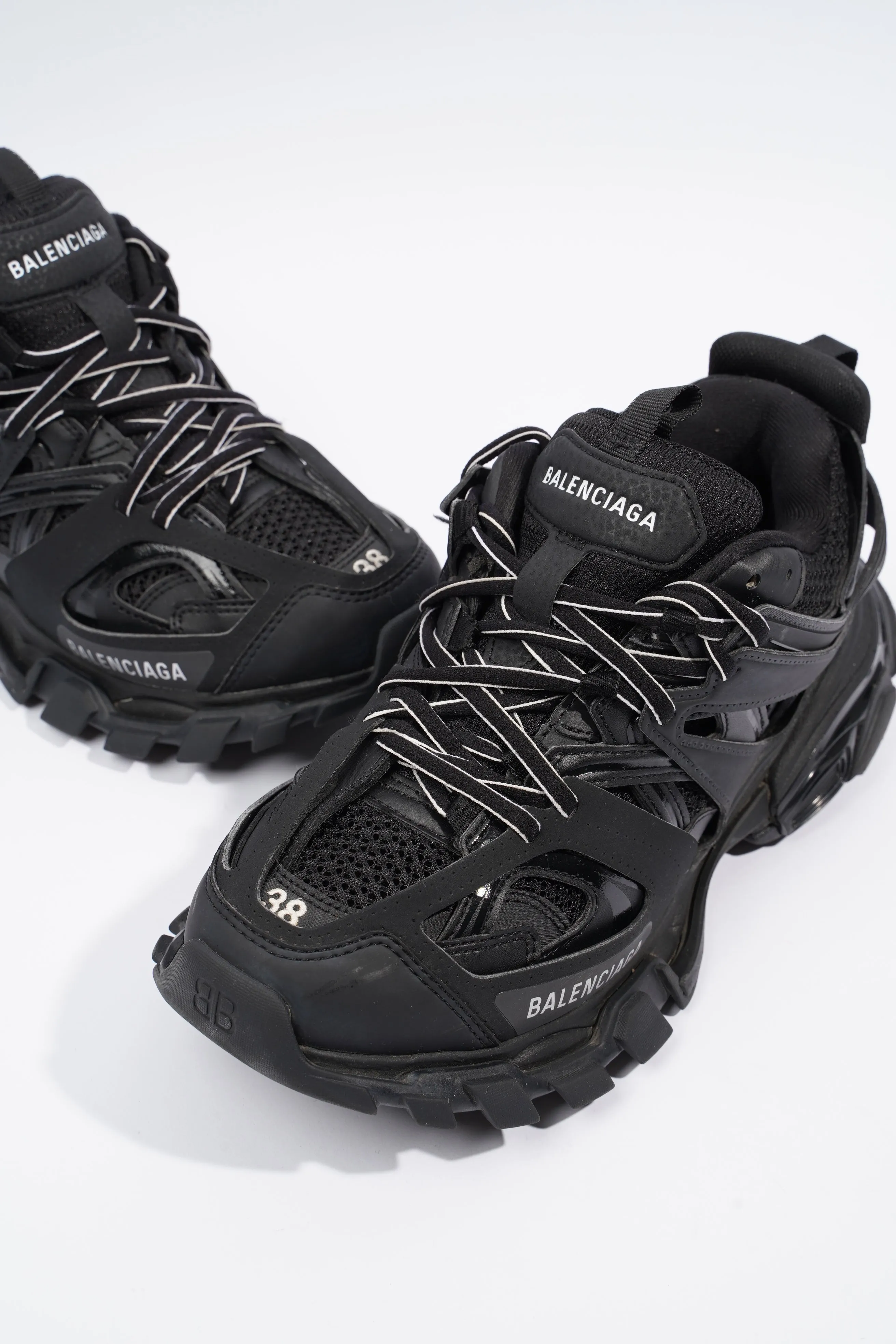 Balenciaga Track Black Mesh EU 37 UK 4