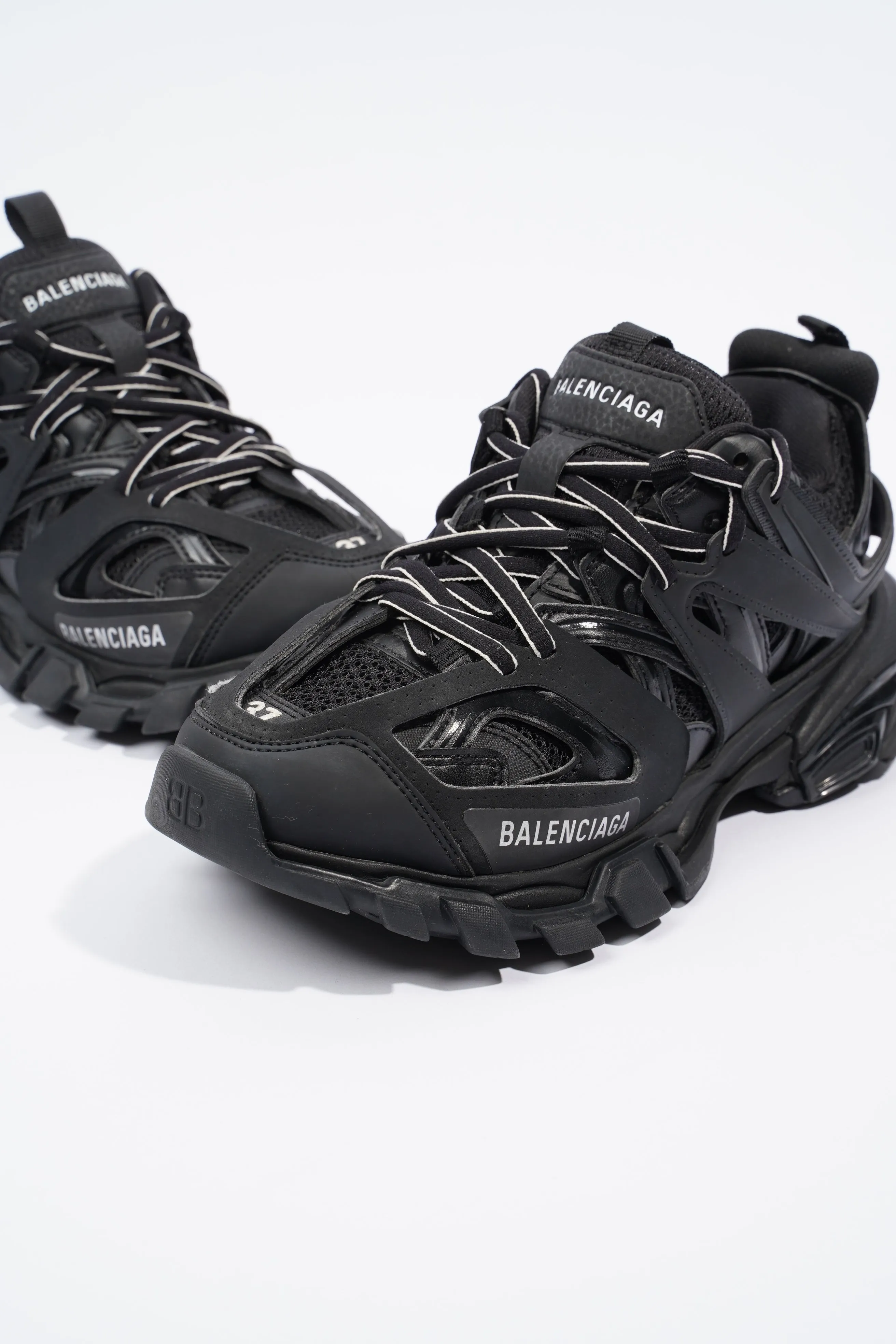 Balenciaga Track Black Mesh EU 37 UK 4
