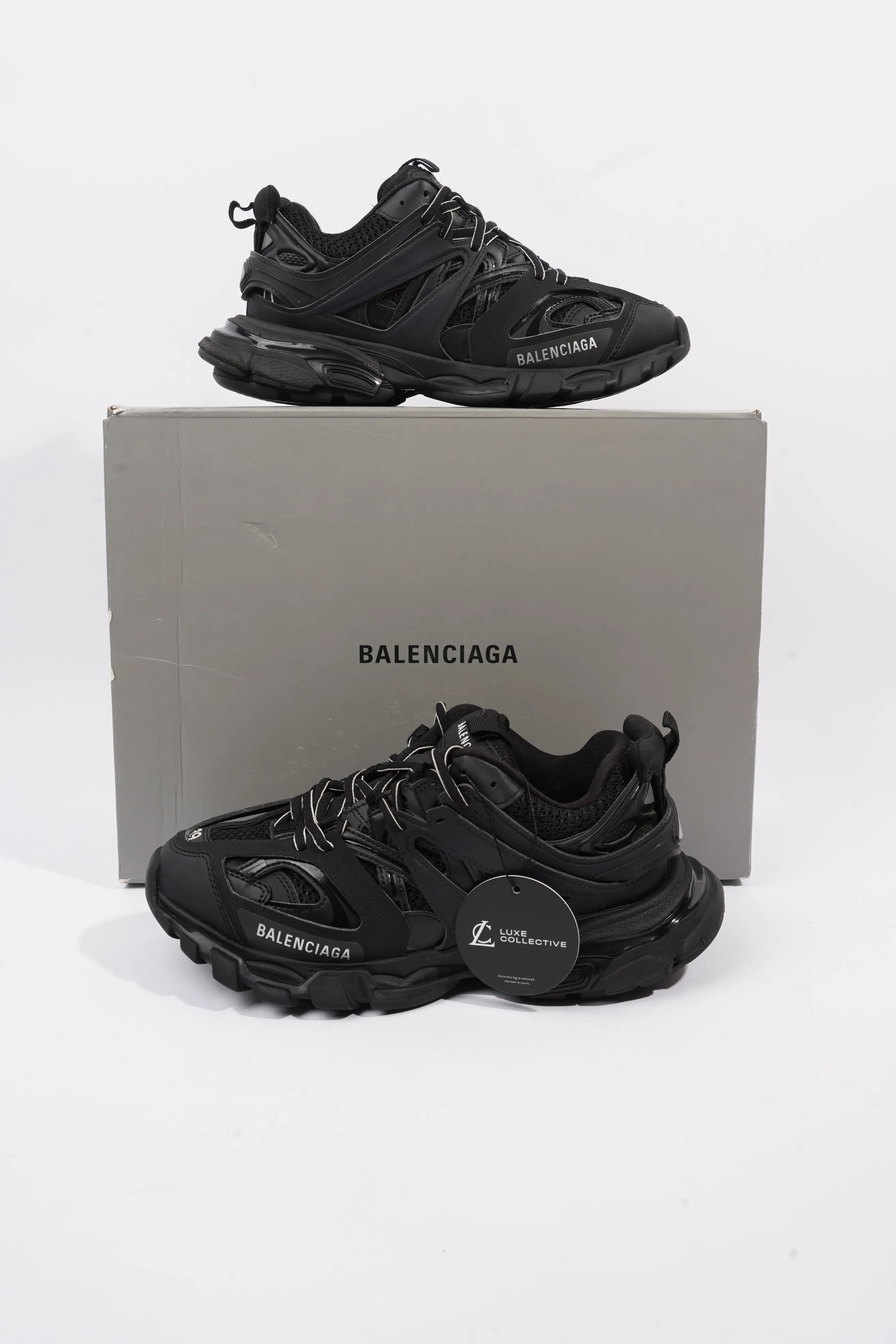 Balenciaga Track Black Mesh EU 39 UK 6