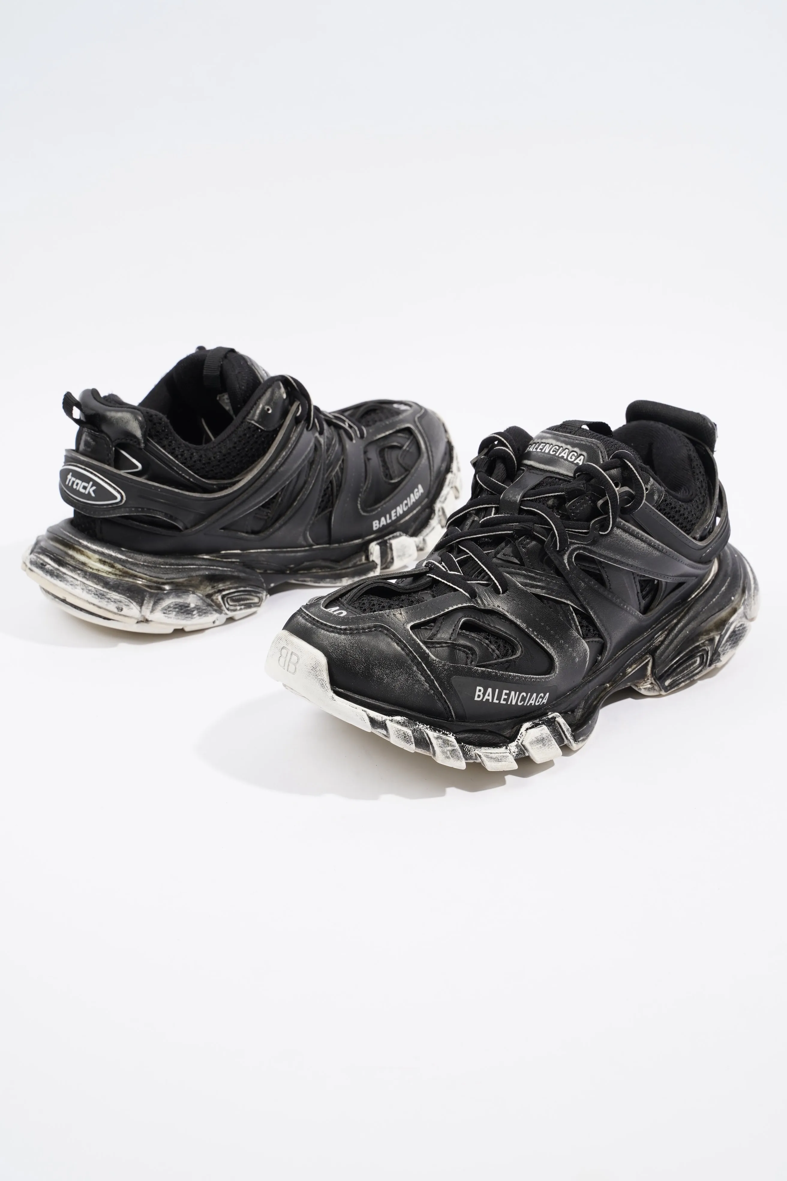 Balenciaga Track Black / White Mesh EU 40 UK 6