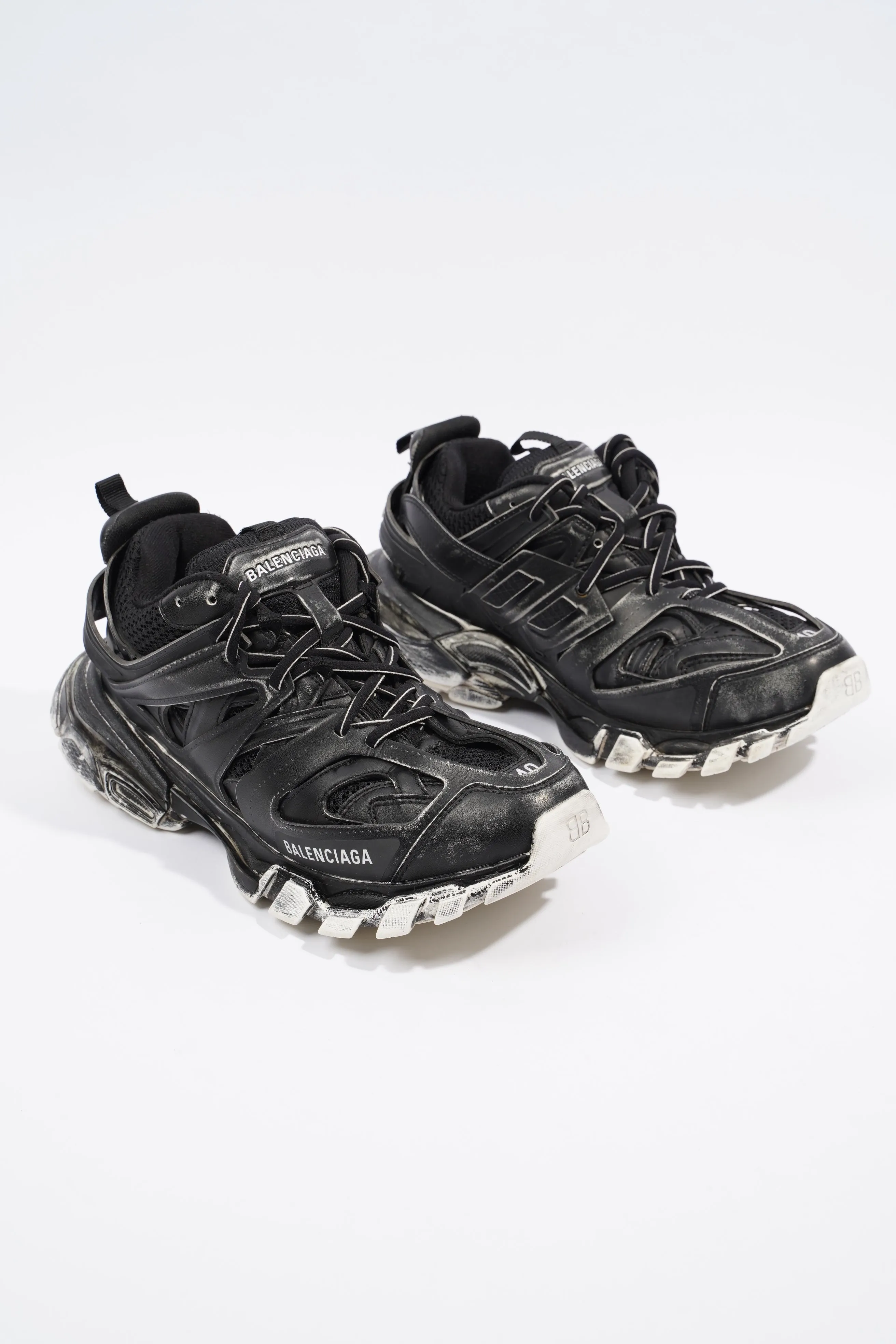Balenciaga Track Black / White Mesh EU 40 UK 6