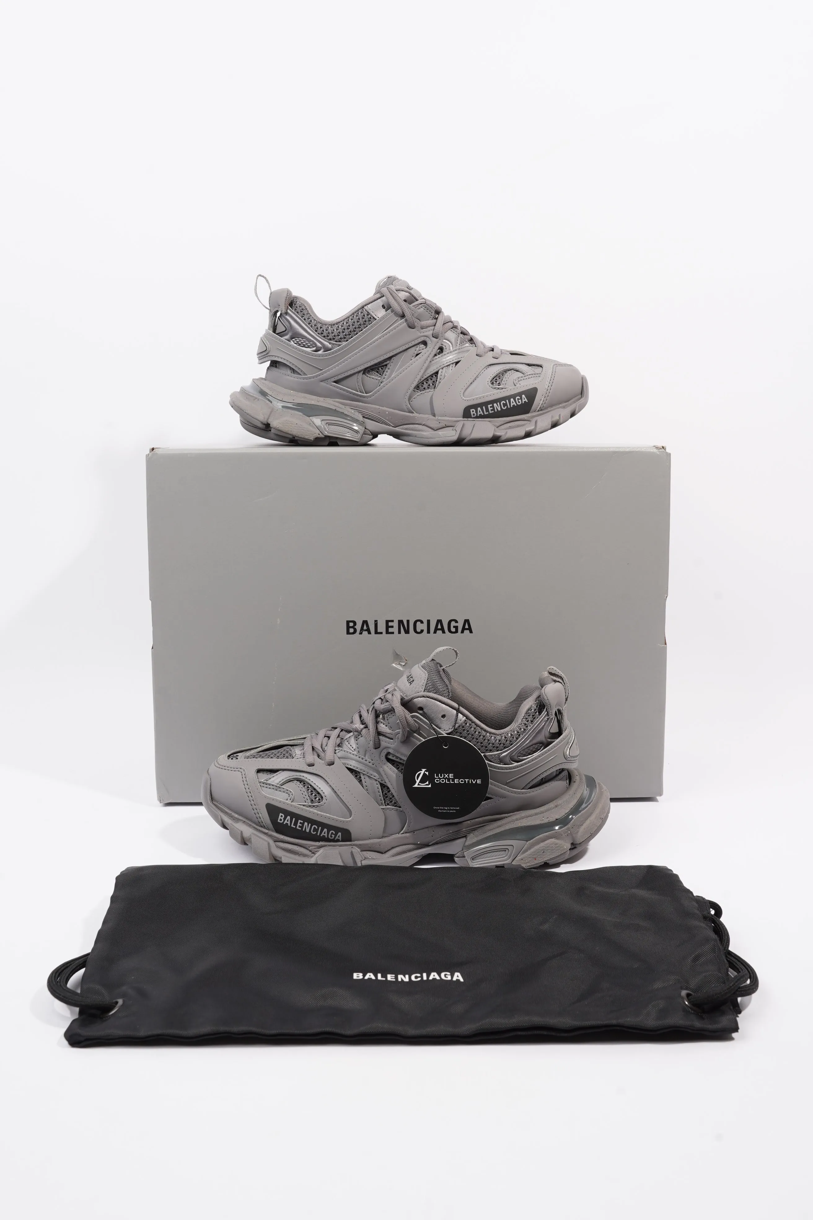 Balenciaga Track Grey Mesh EU 39 UK 6