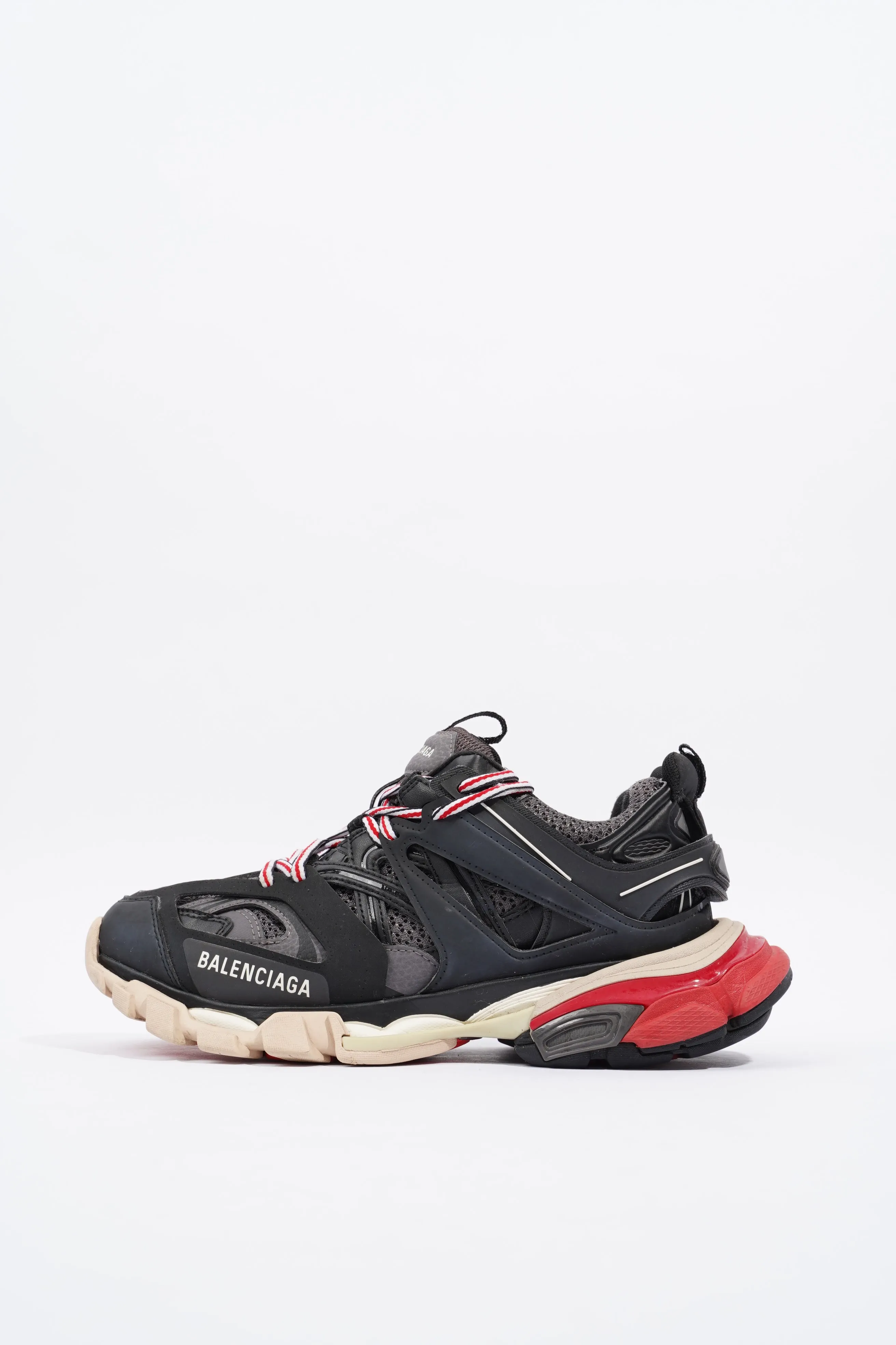 Balenciaga Track Navy / White / Red Mesh EU 38 UK 5