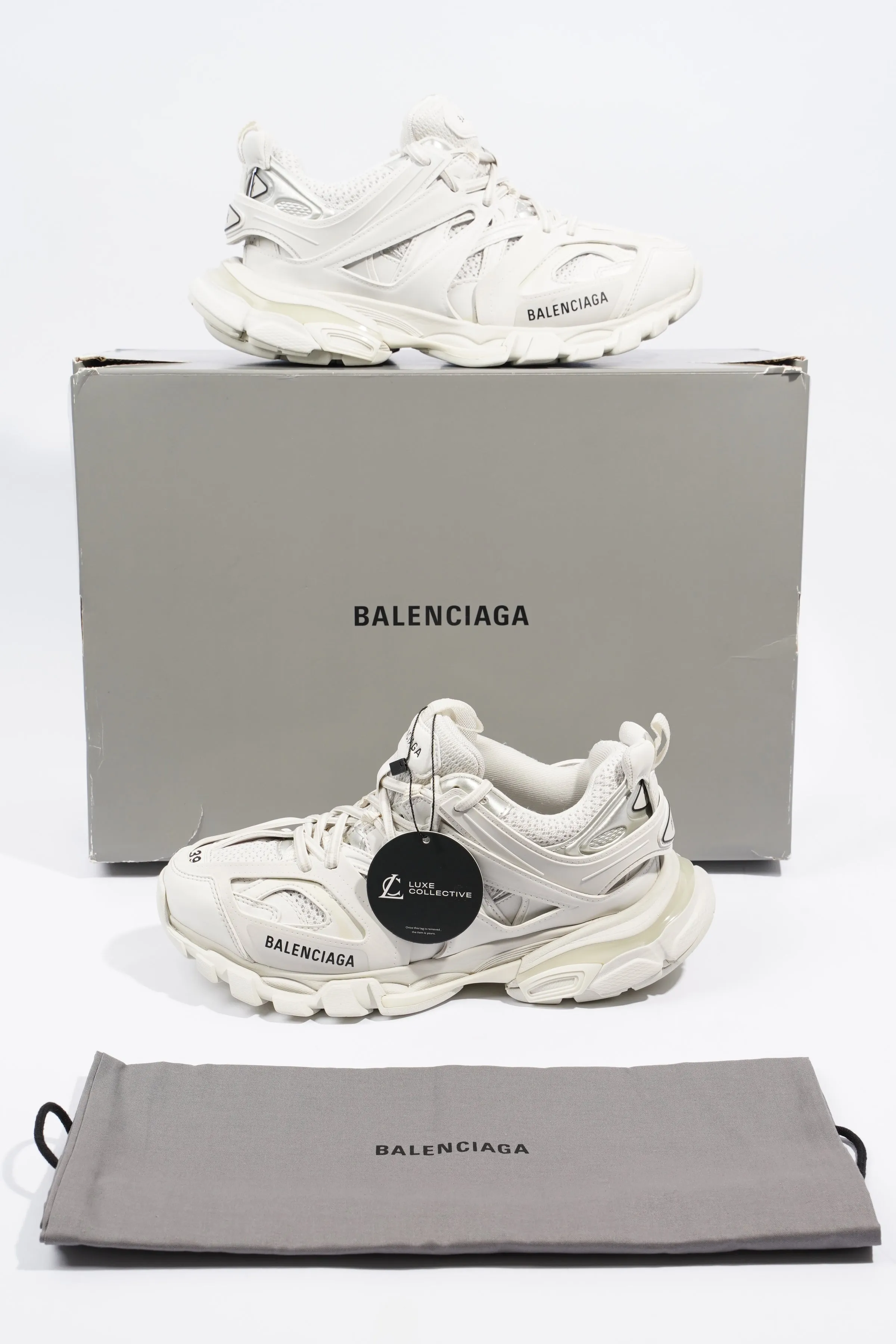 Balenciaga Track White EU 39 / UK 5