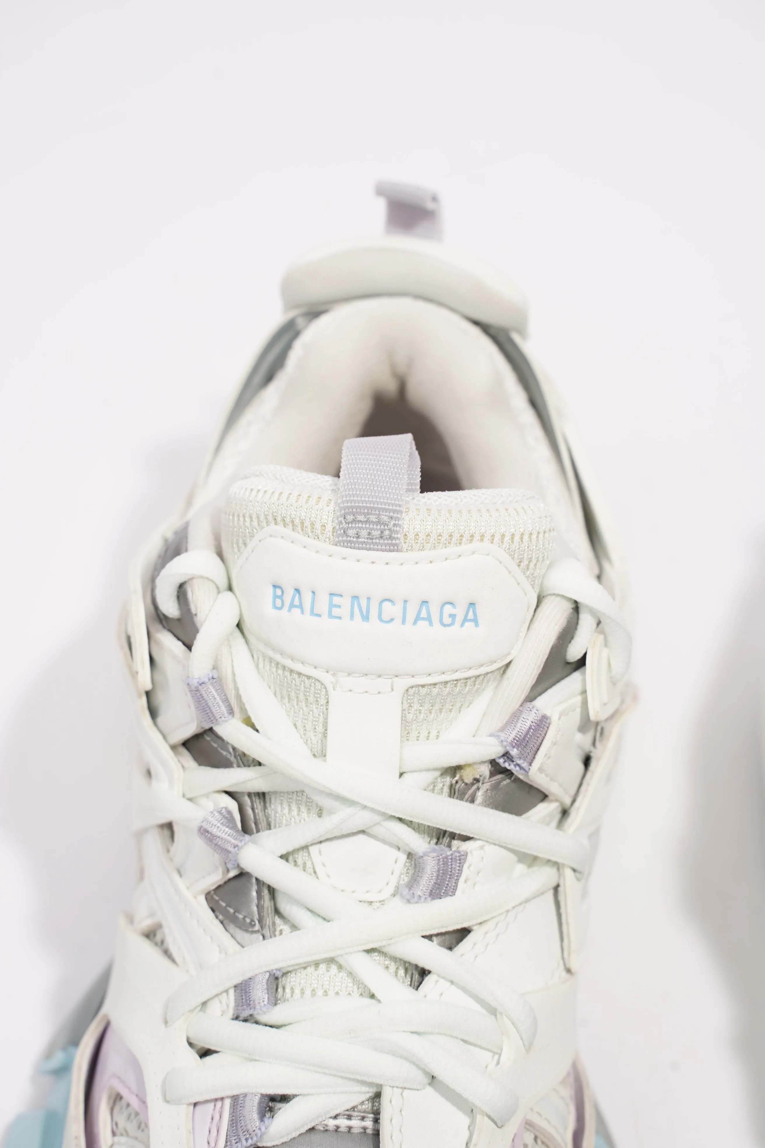 Balenciaga Track White / Pink / Blue Mesh EU 38 UK 5