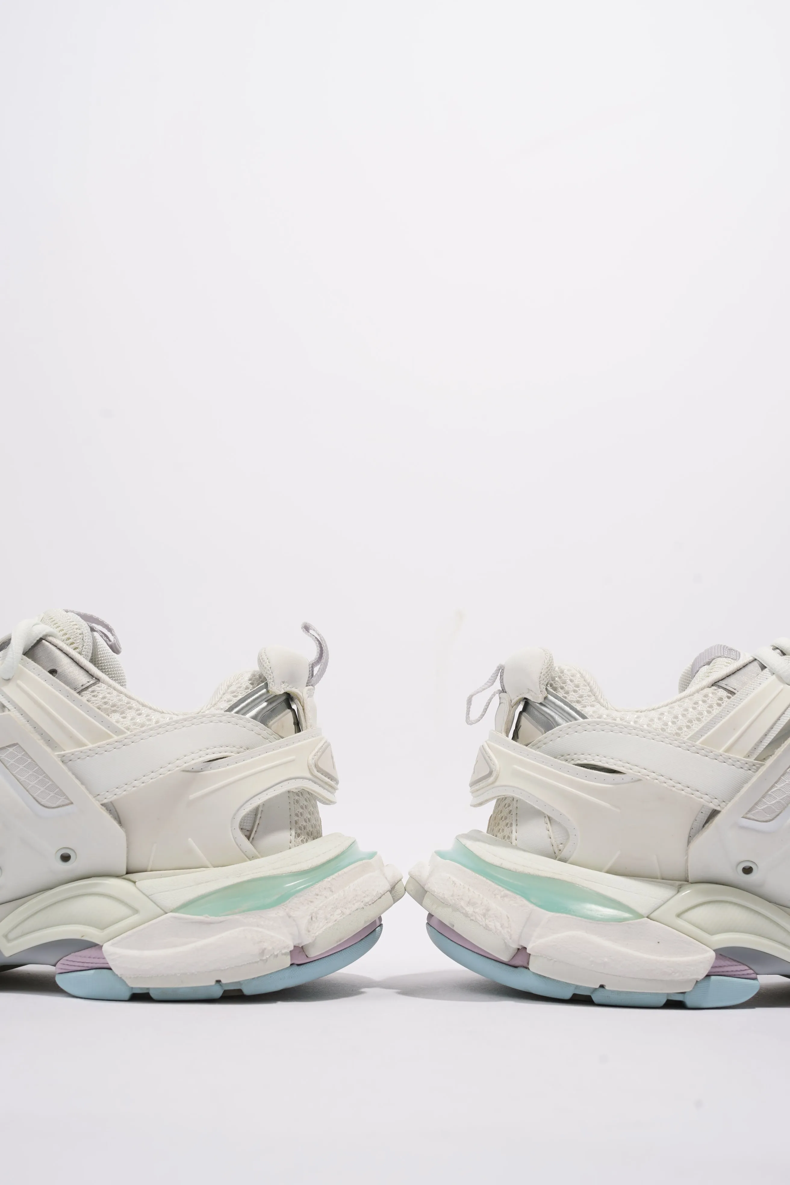 Balenciaga Track White / Pink / Blue Mesh EU 38 UK 5