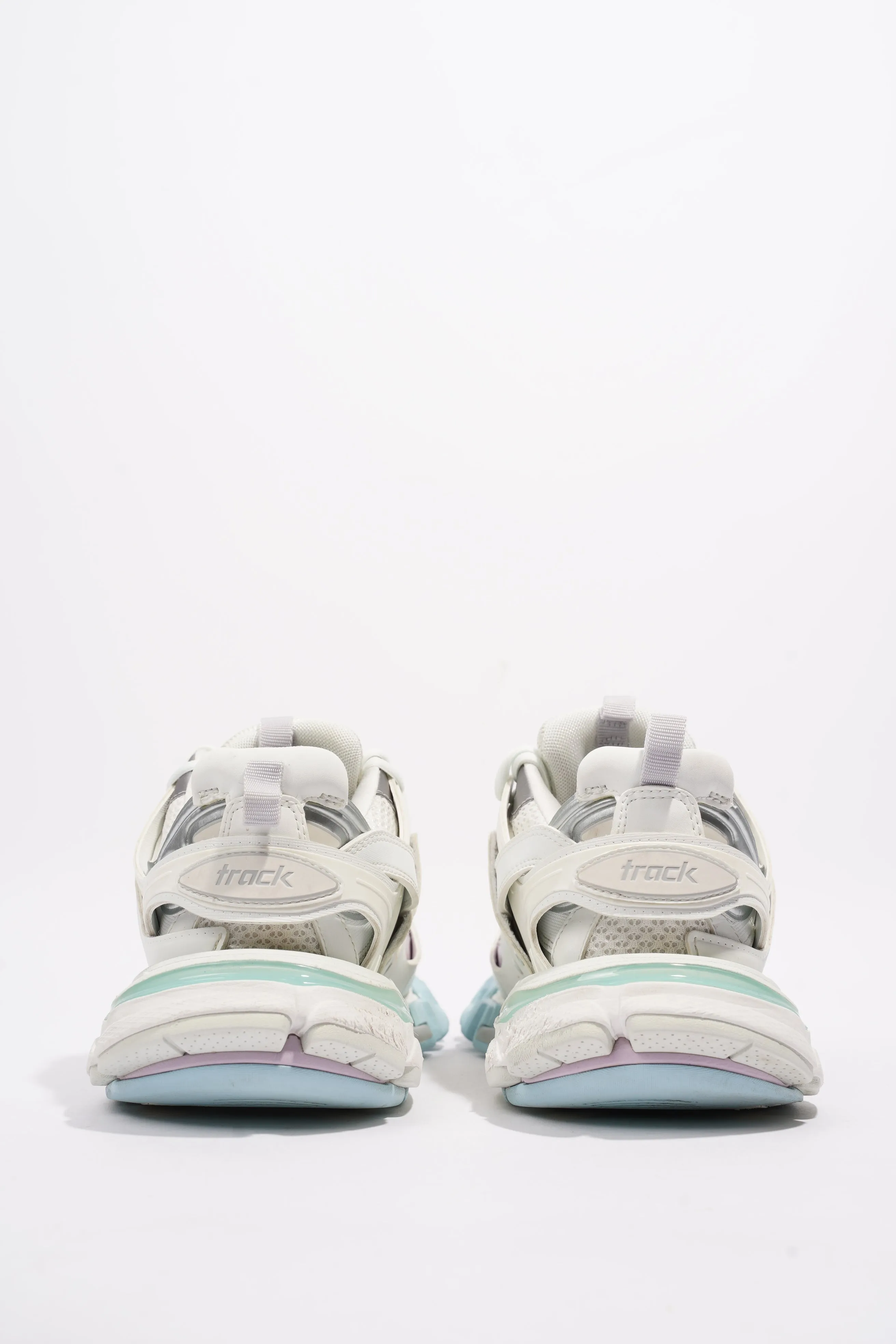 Balenciaga Track White / Pink / Blue Mesh EU 38 UK 5