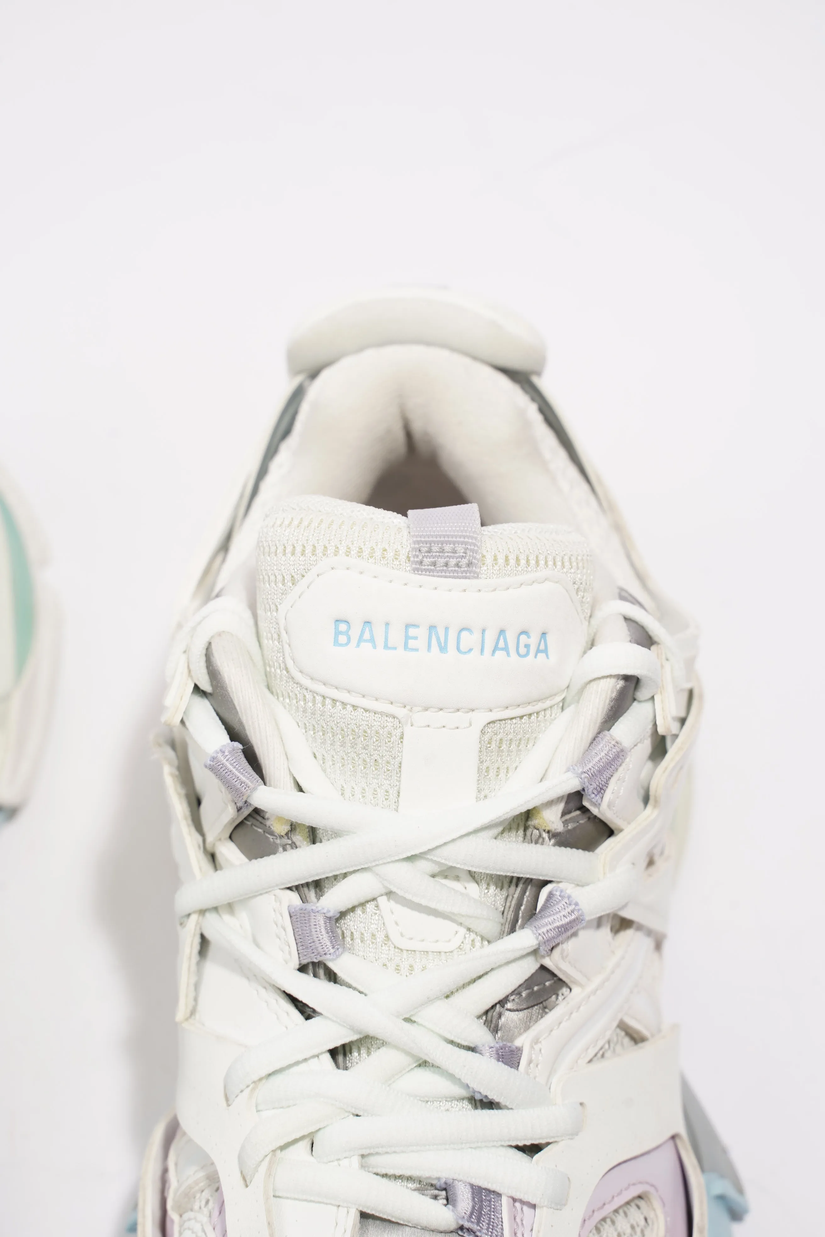 Balenciaga Track White / Pink / Blue Mesh EU 38 UK 5