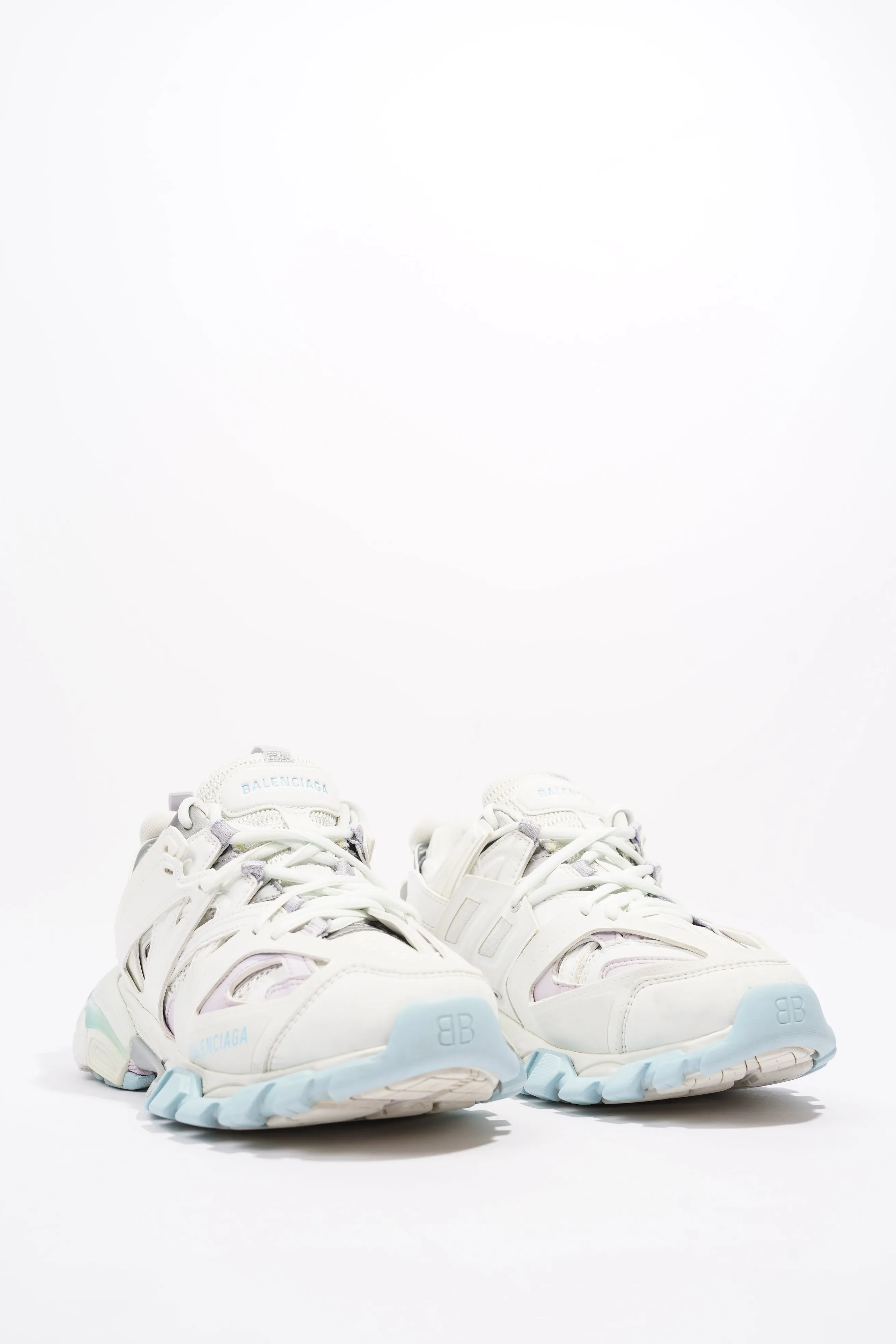 Balenciaga Track White / Pink / Blue Mesh EU 38 UK 5