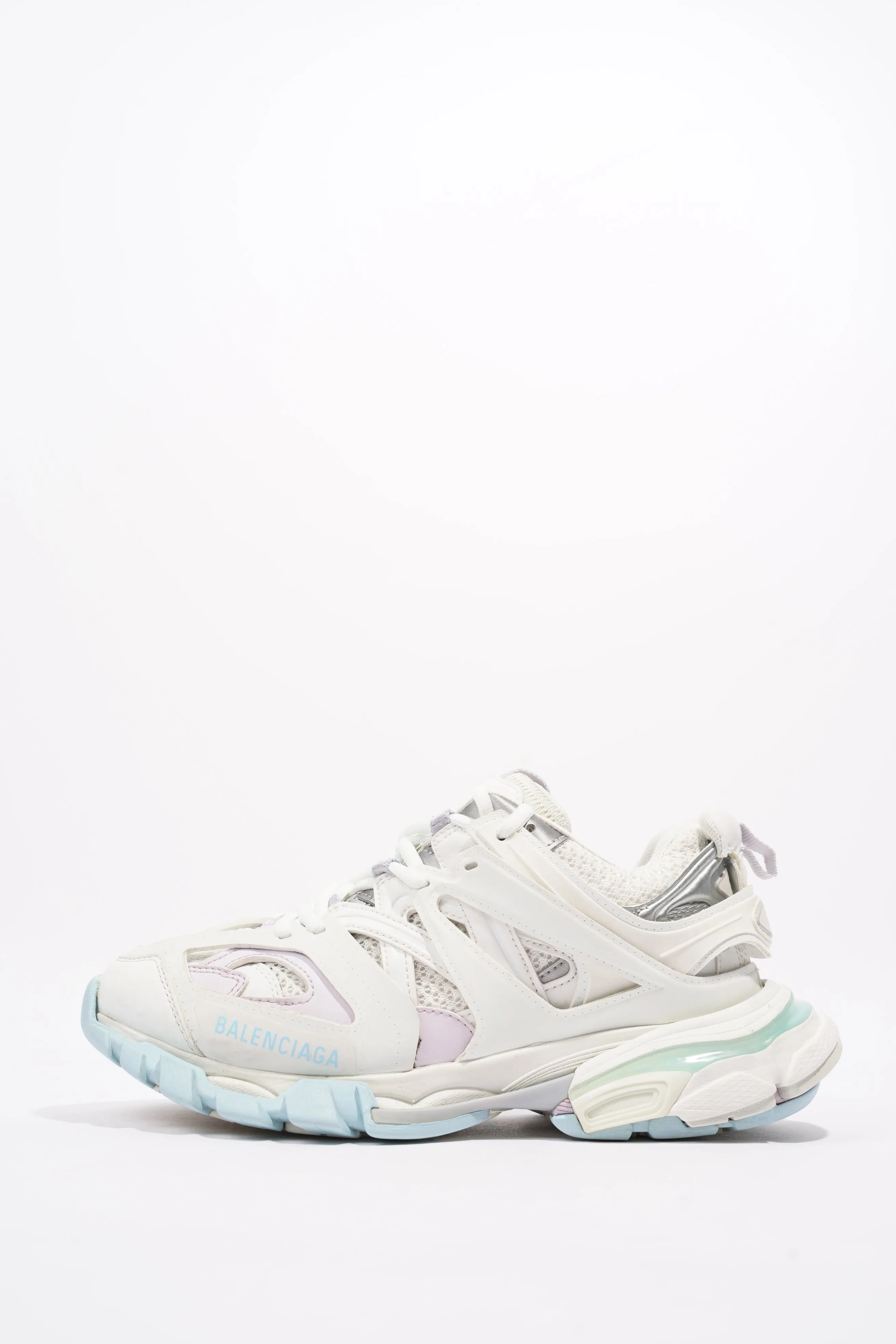 Balenciaga Track White / Pink / Blue Mesh EU 38 UK 5