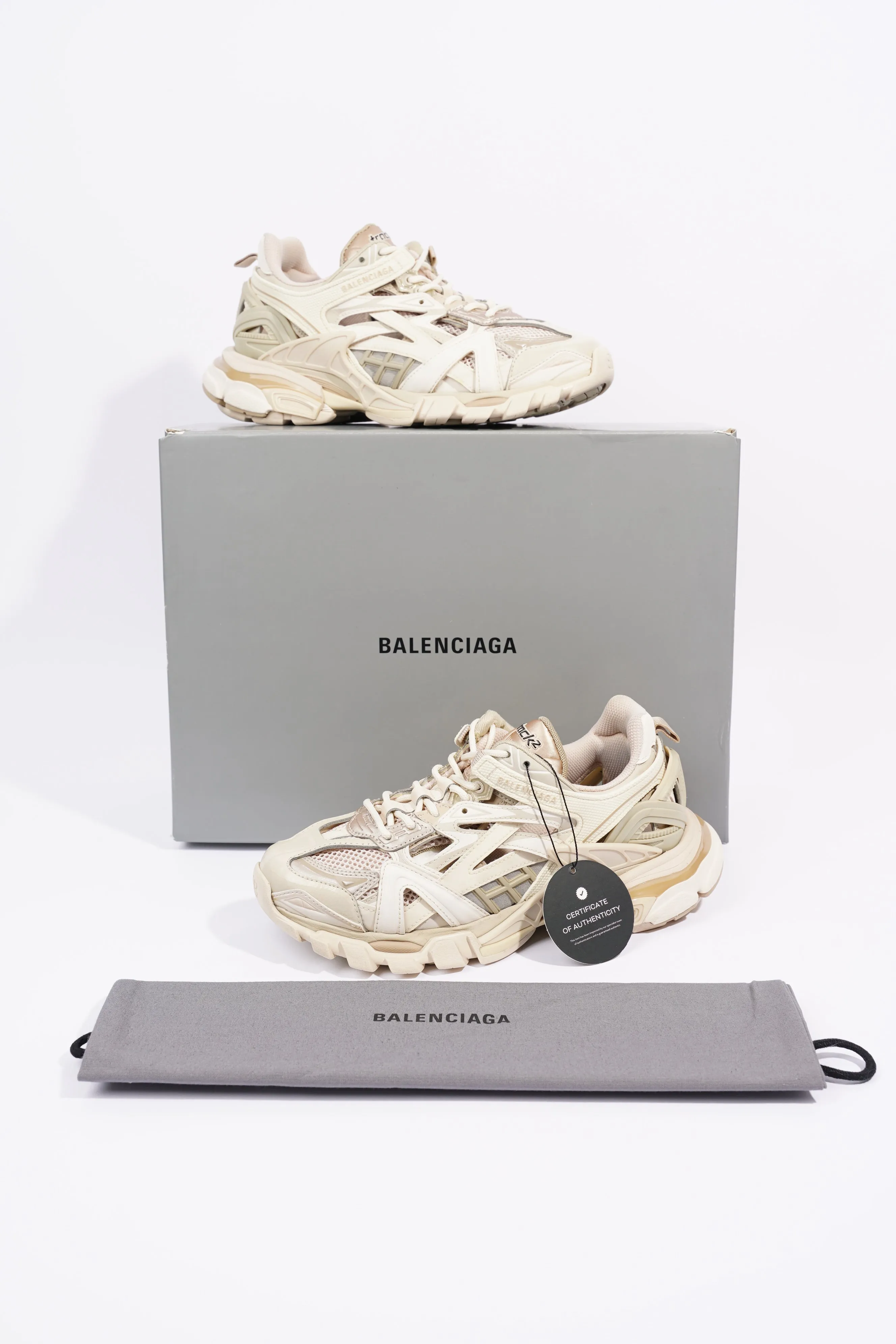 Balenciaga Womens Track 2 Nude EU 38 / UK 5