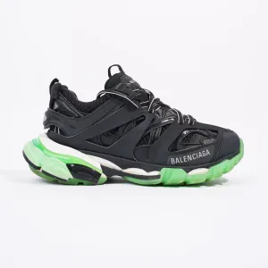 Balenciaga Womens Track Black / Green EU 36 / UK 3