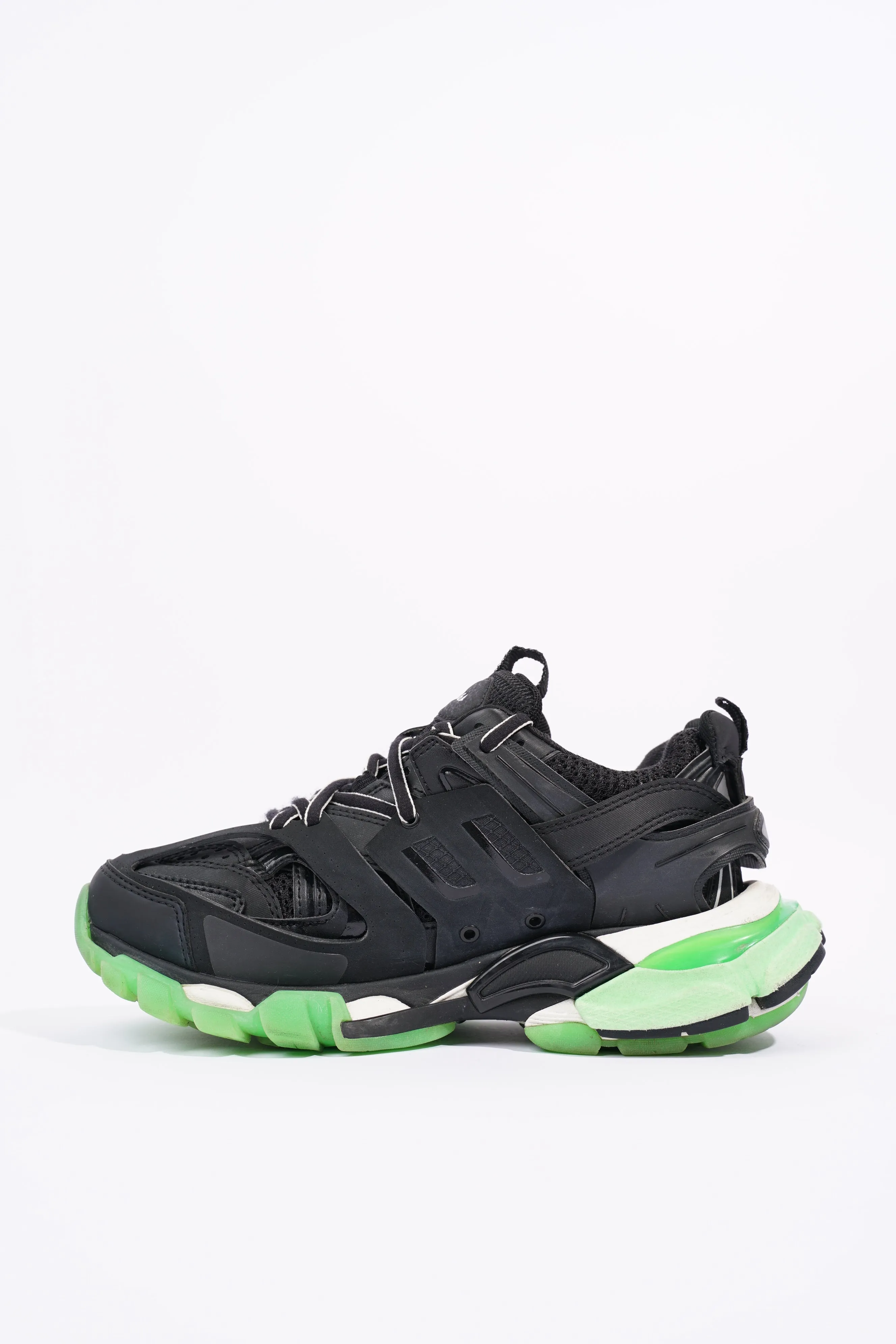Balenciaga Womens Track Black / Green EU 36 / UK 3