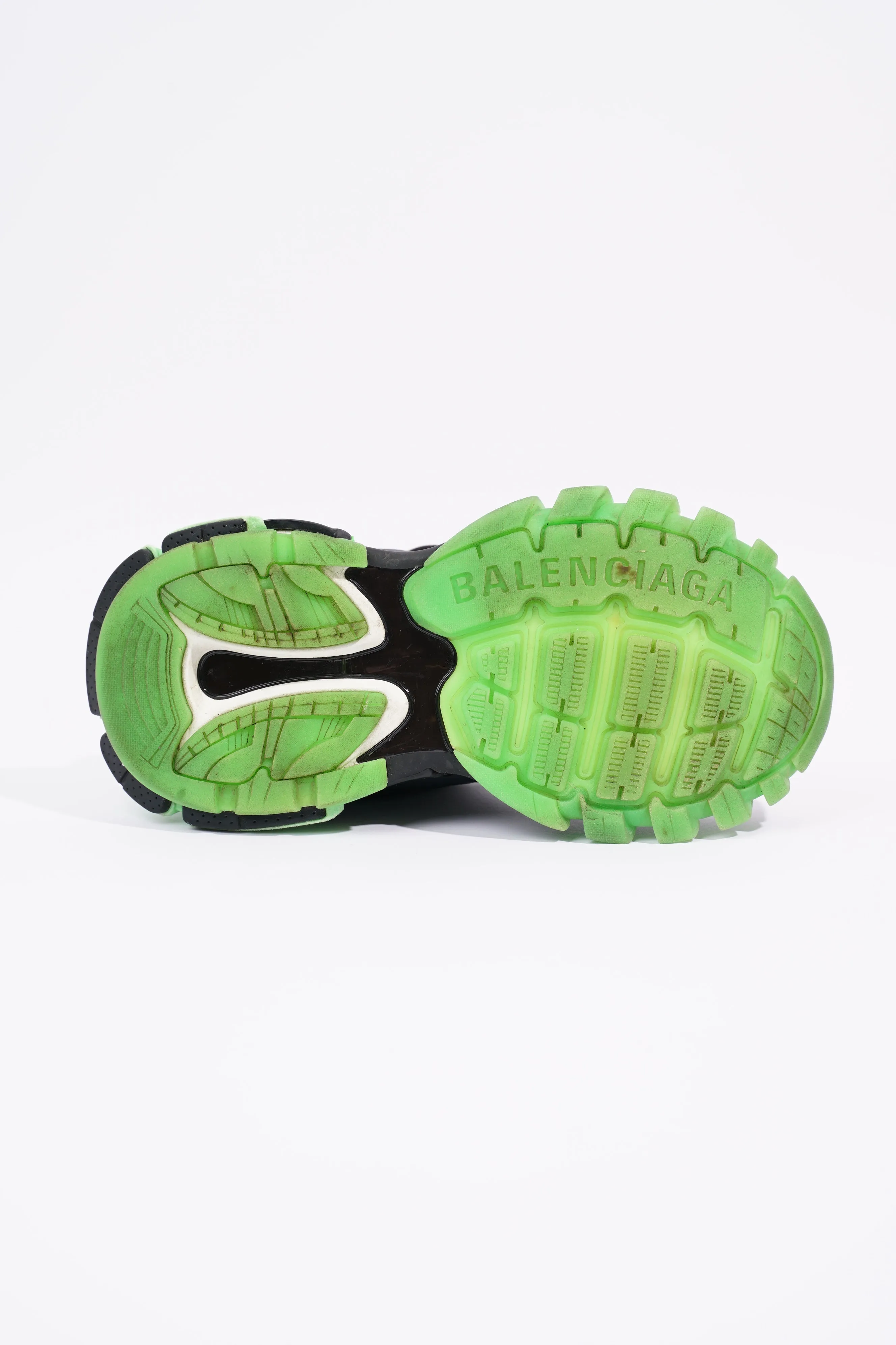 Balenciaga Womens Track Black / Green EU 36 / UK 3