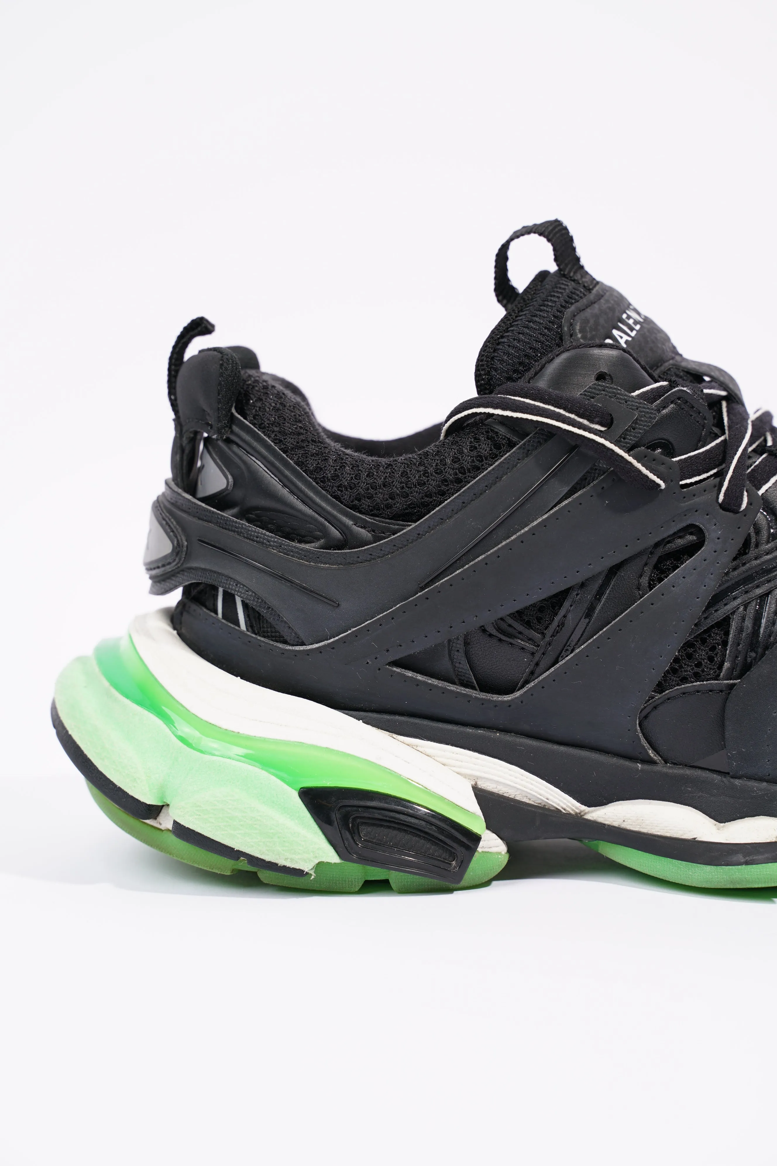 Balenciaga Womens Track Black / Green EU 36 / UK 3