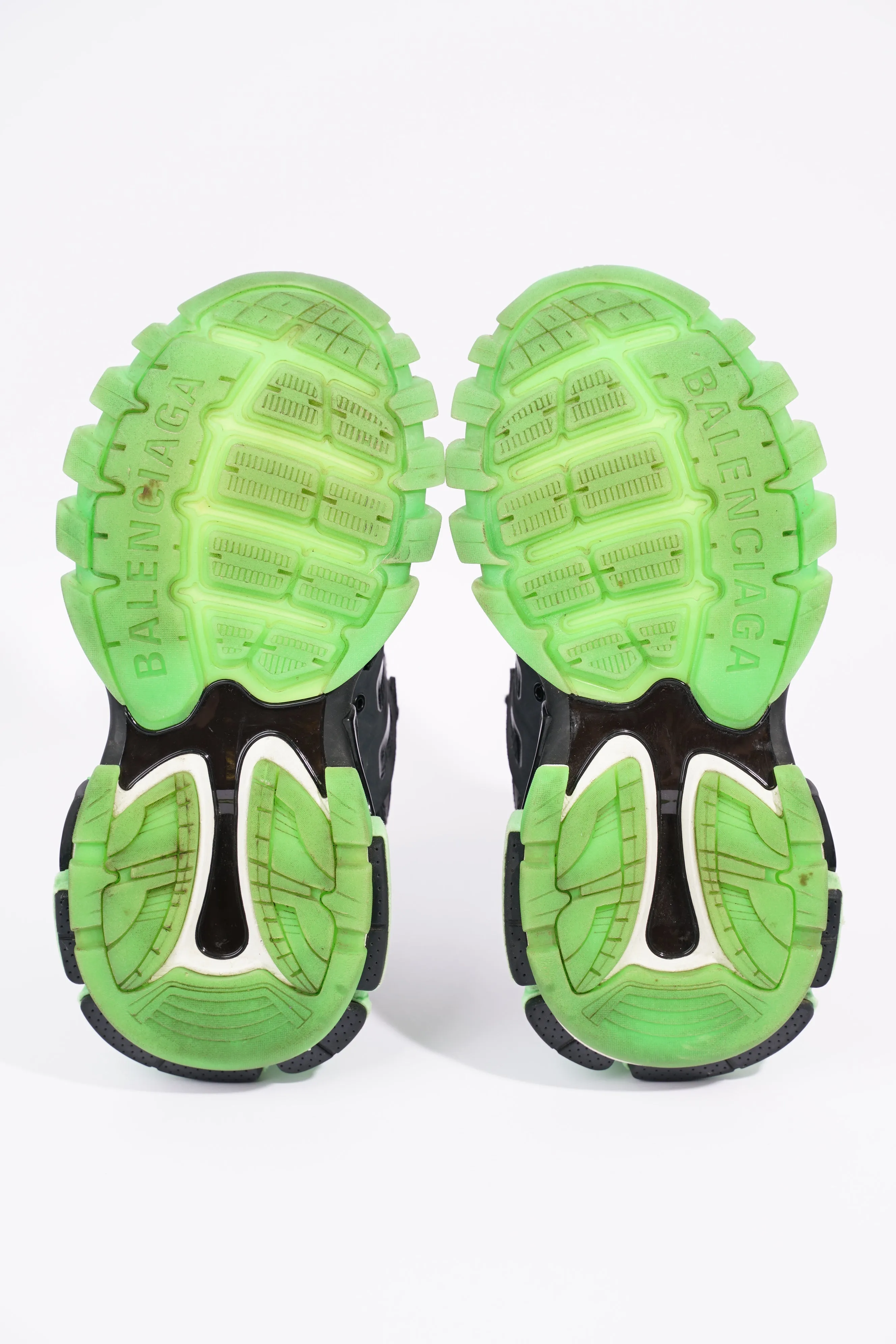 Balenciaga Womens Track Black / Green EU 36 / UK 3