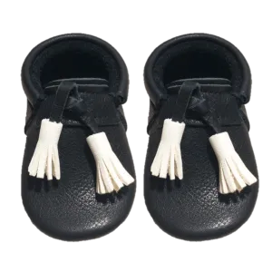 Black/Milk Tassels