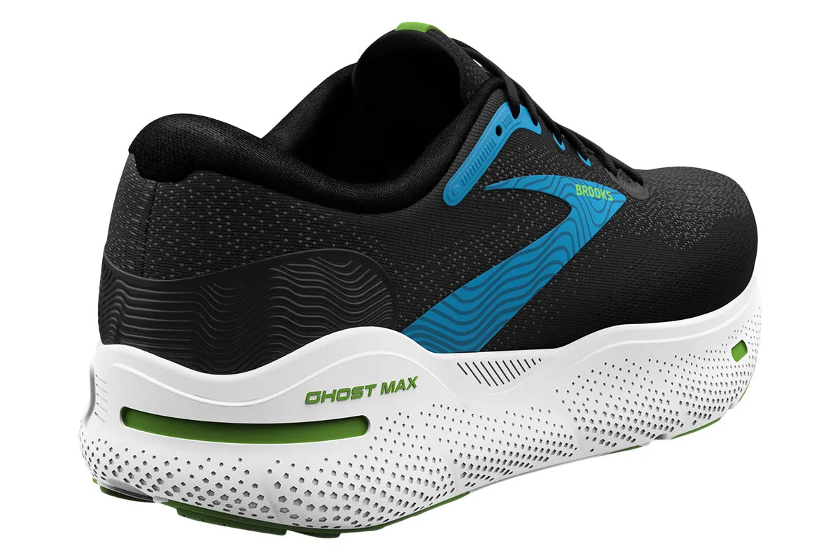 Brooks Ghost MAX D Black/Atomic Blue/Jas Mens