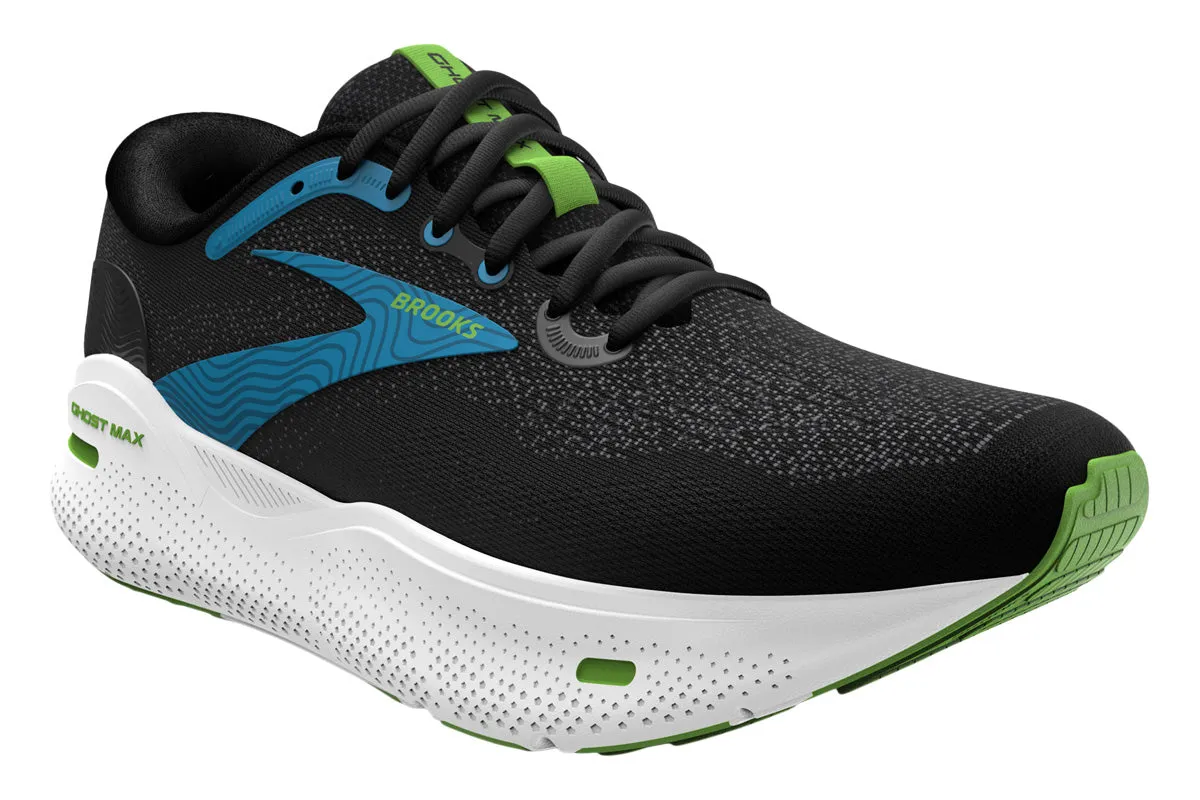 Brooks Ghost MAX D Black/Atomic Blue/Jas Mens