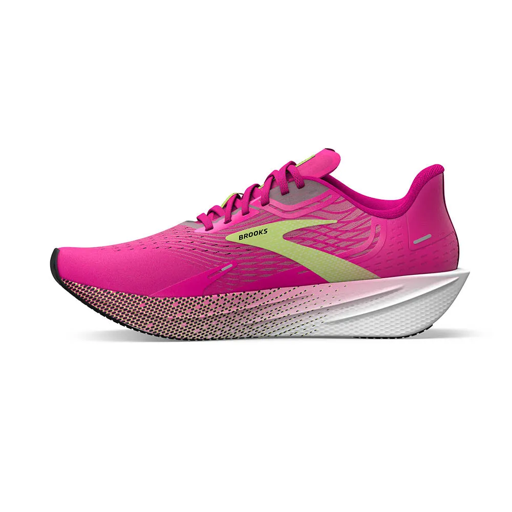 Brooks Hyperion Max (Womens) - Pink Glo/Green/Black