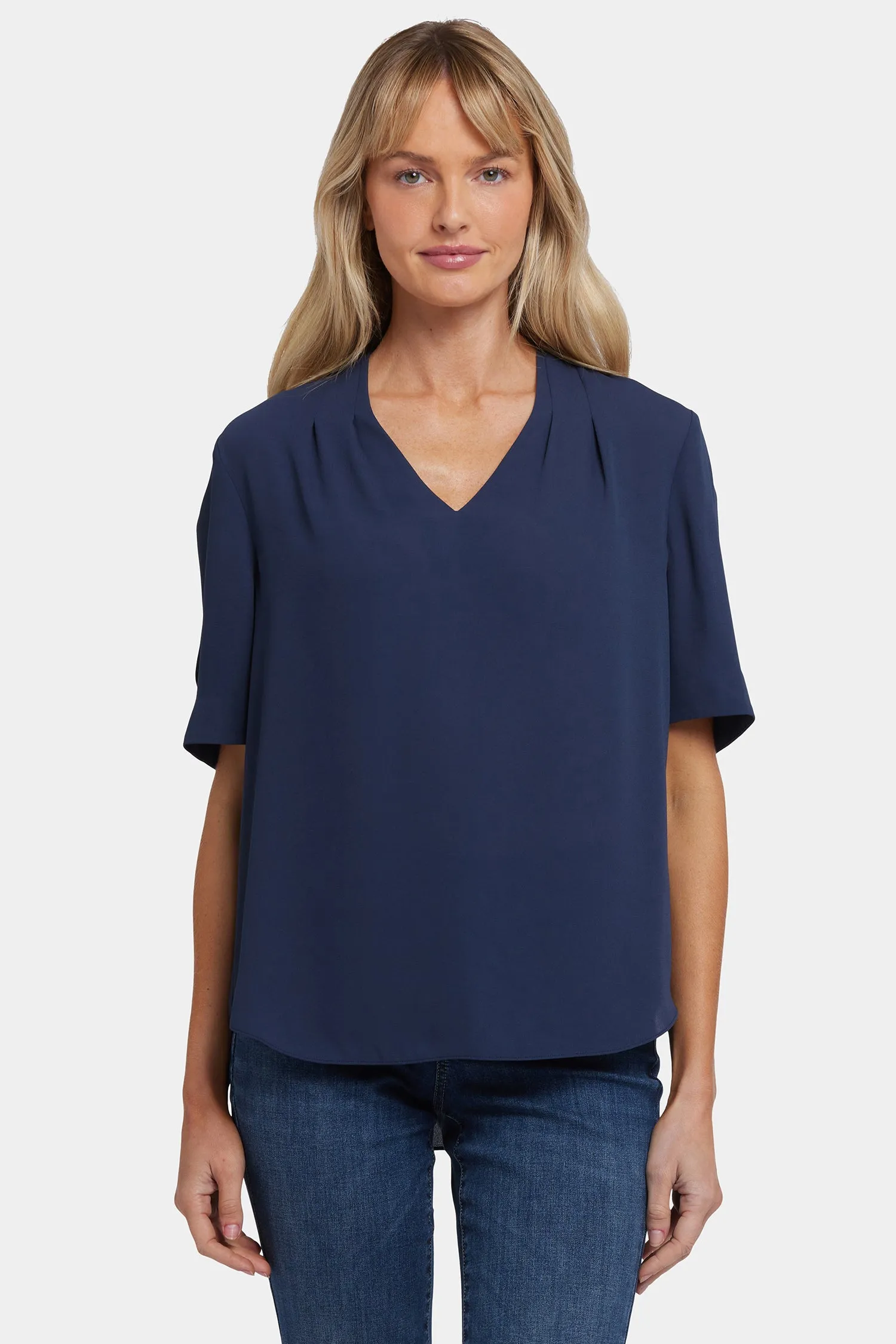 Charming Top - Oxford Navy