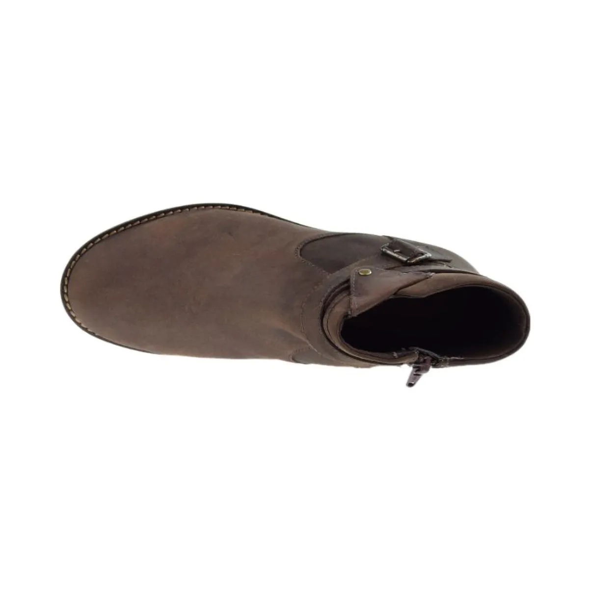 Clarks Brean Strap Women's Shoes Dark Brown