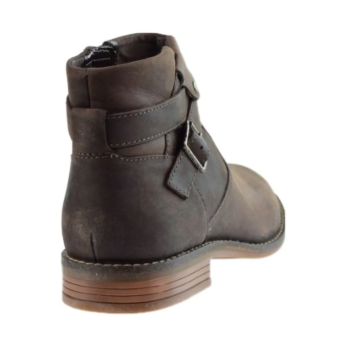 Clarks Brean Strap Women's Shoes Dark Brown