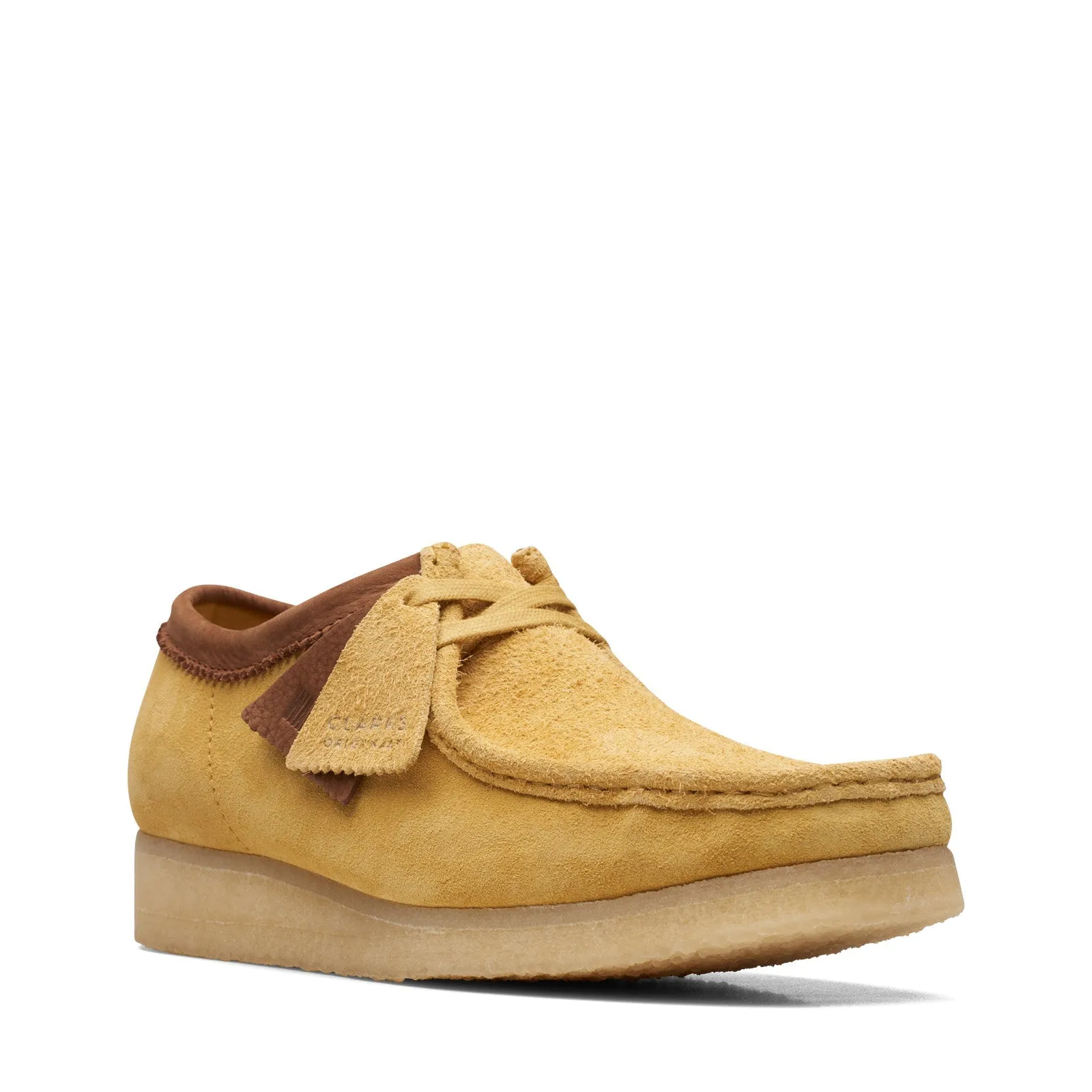 Clarks Originals Wallabee Low Men's Yellow Combination Suede 26170536