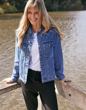 Classic Denim Jacket - Dark Wash
