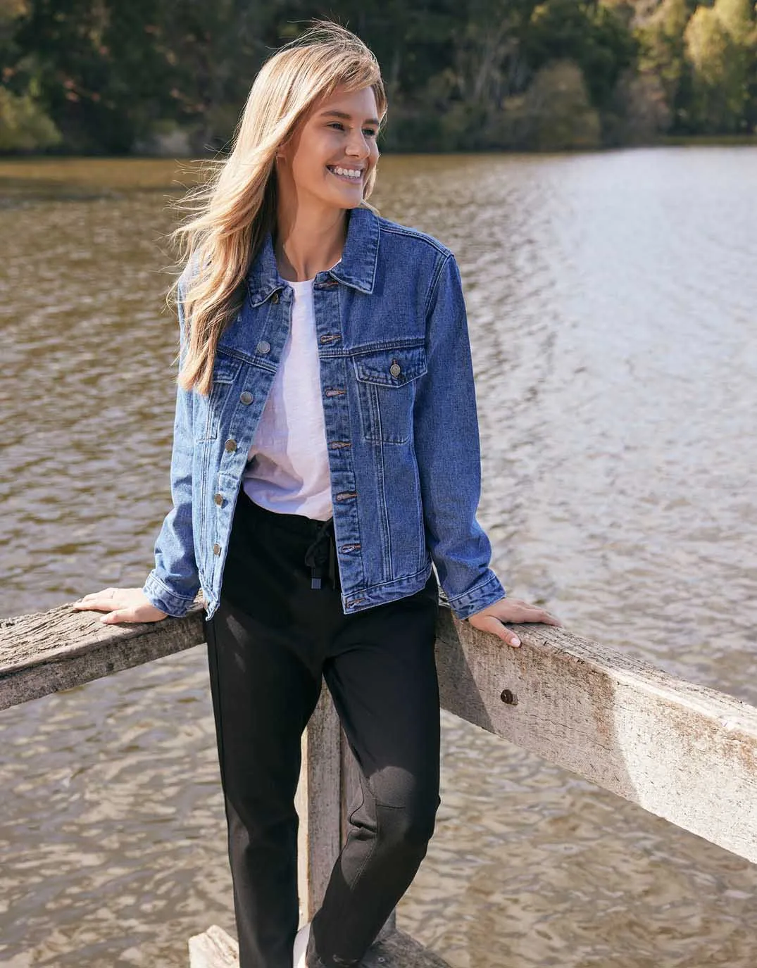 Classic Denim Jacket - Dark Wash